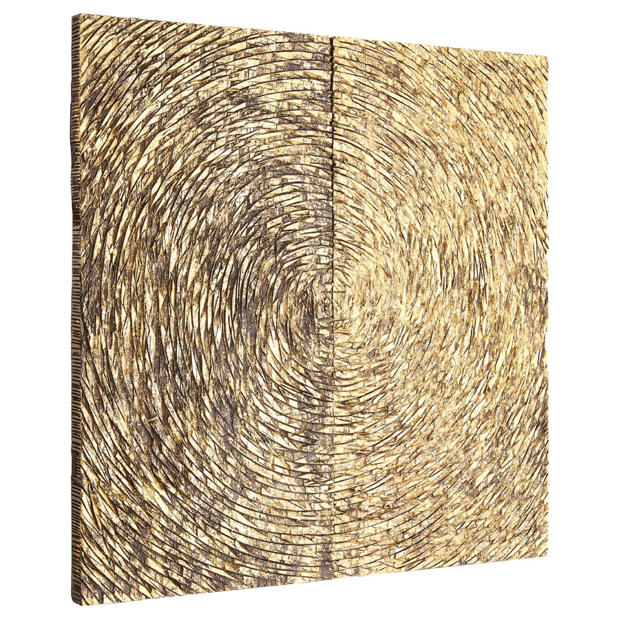 Wood Carving Galaxy Wall Art- BBWLRT23