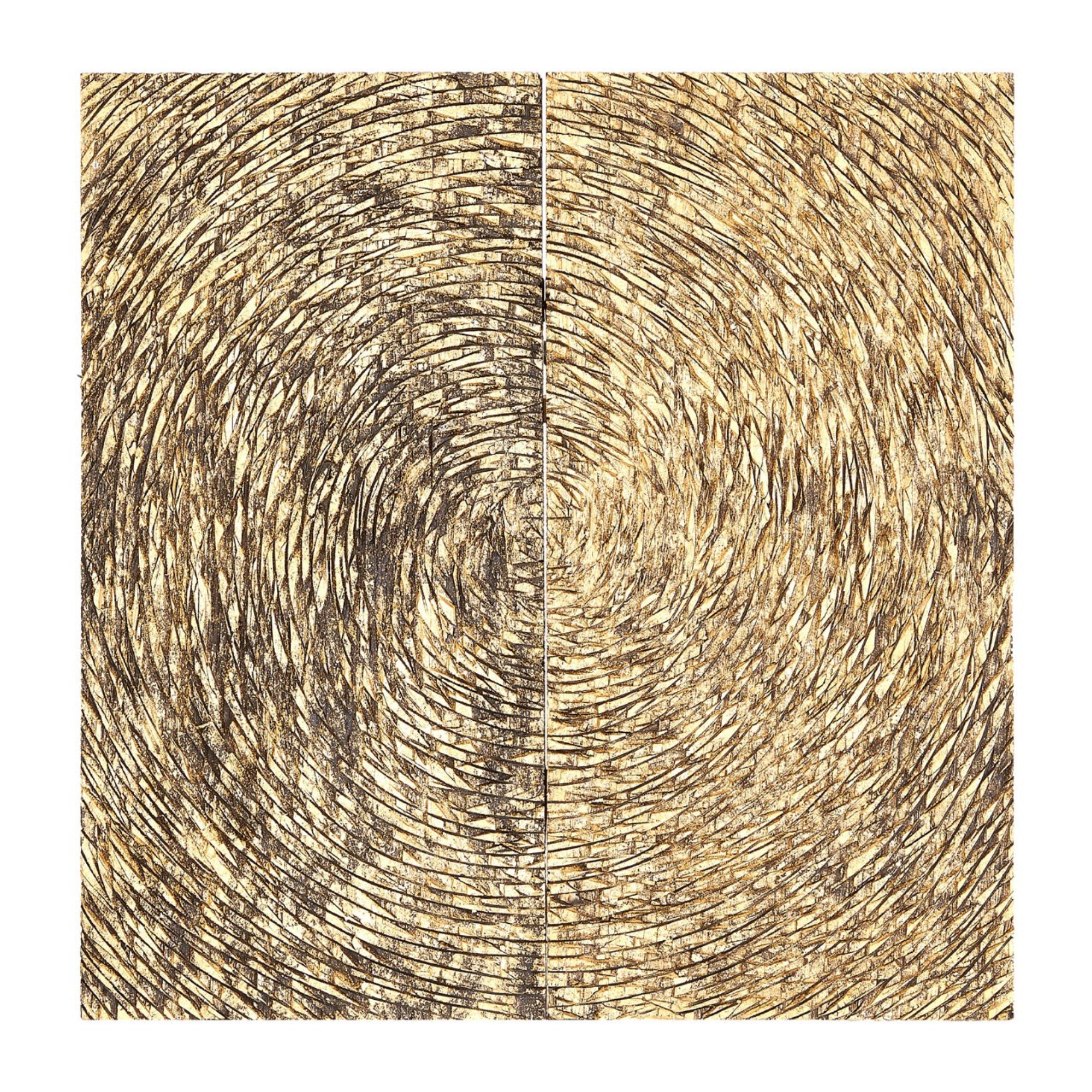 Wood Carving Galaxy Wall Art- BBWLRT23