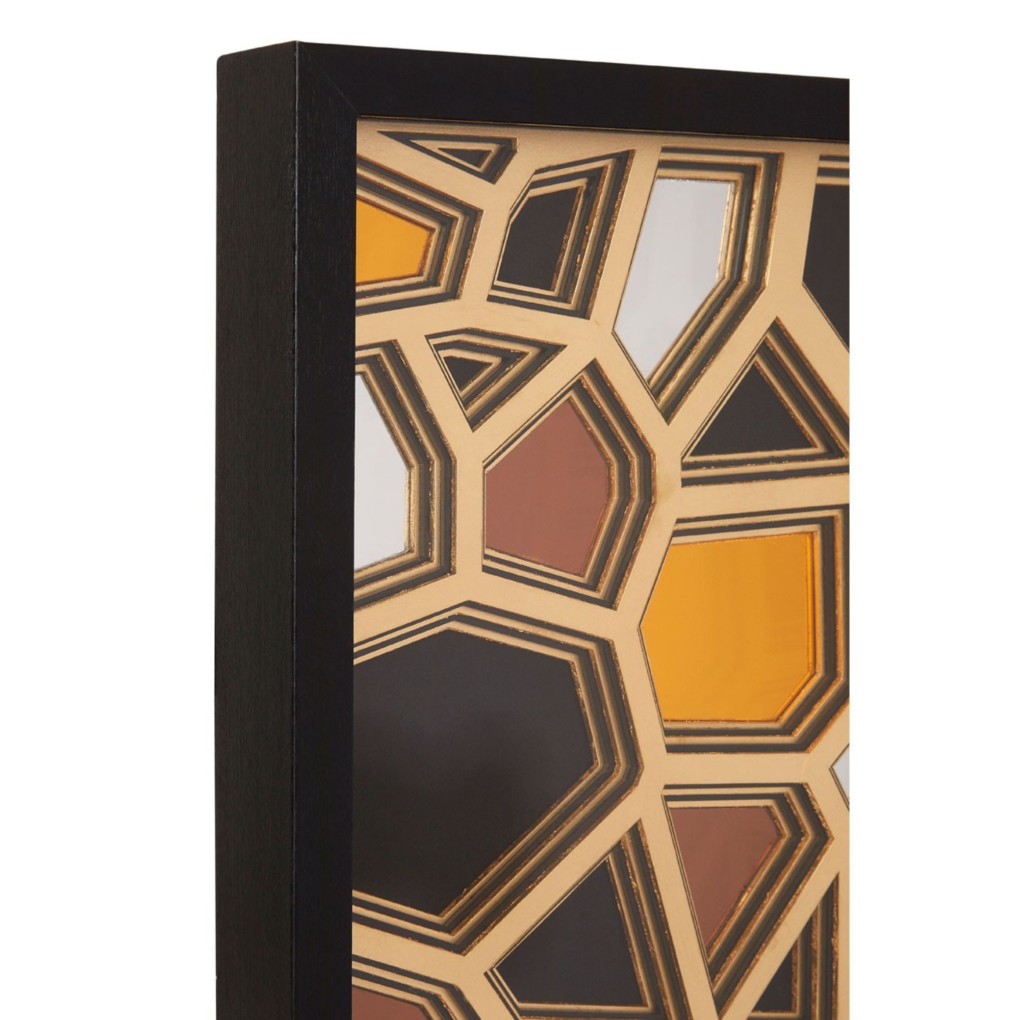 Gold Mosaic Wall Art - BBWLRT26