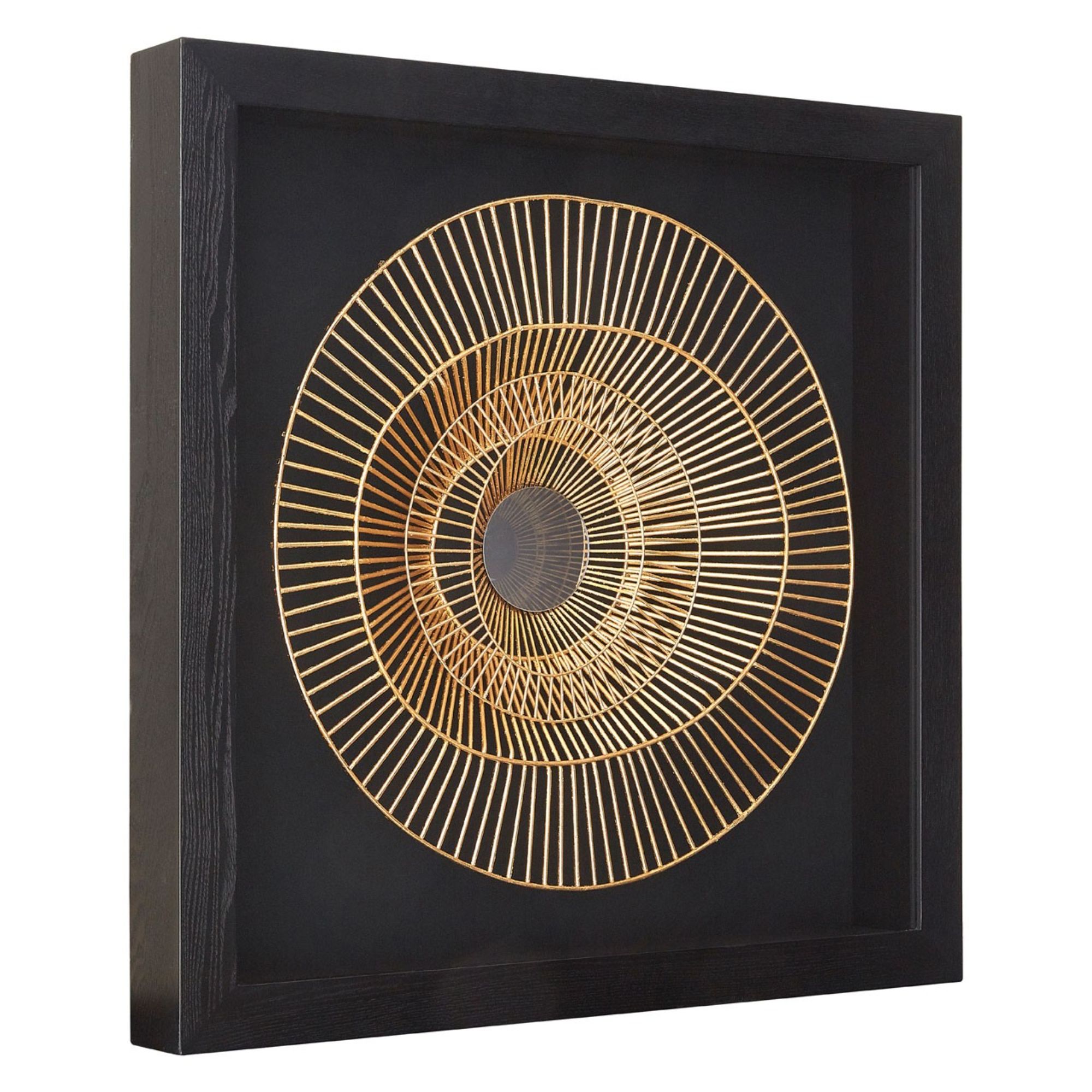Gold Nebula Wall Art - BBWLRT29