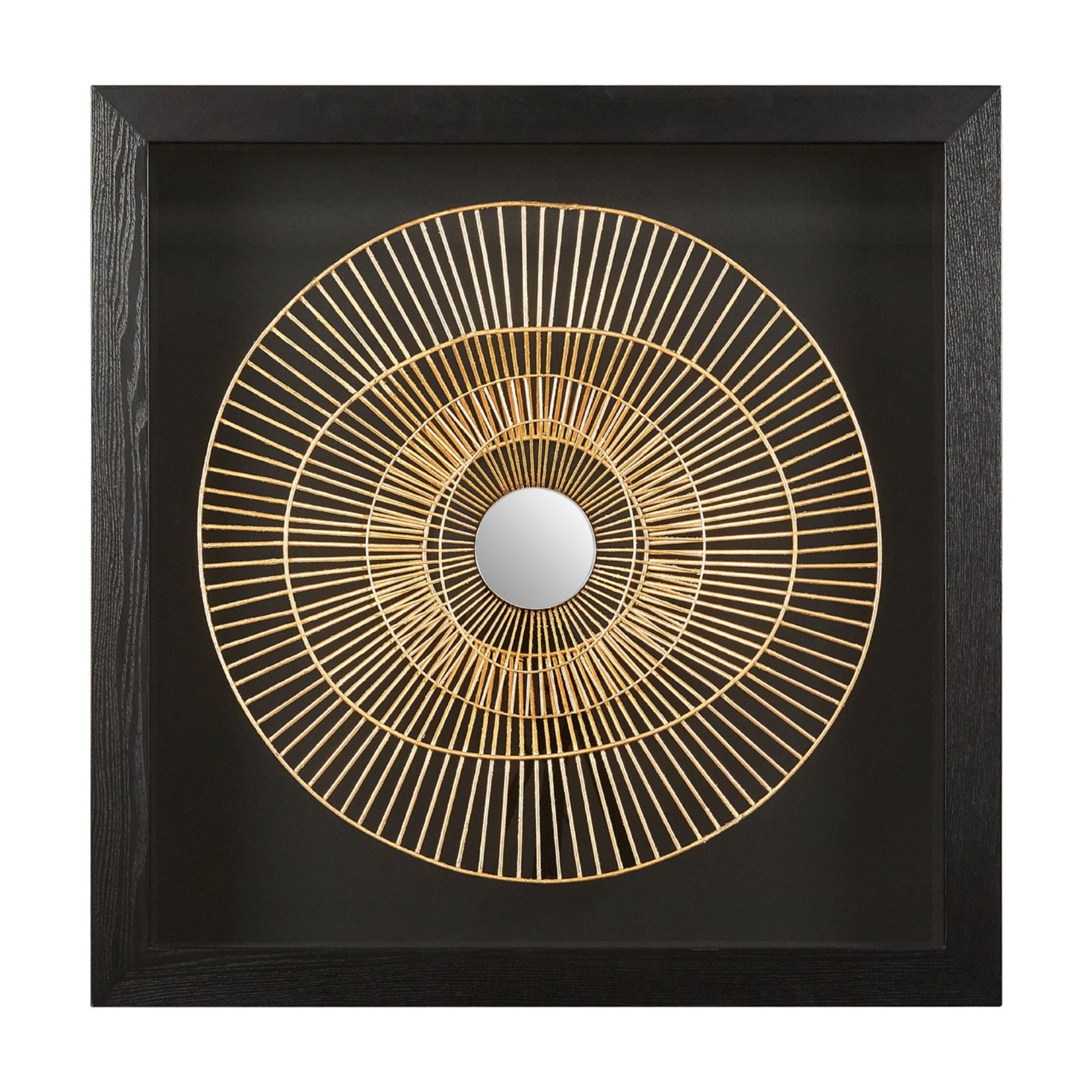 Gold Nebula Wall Art - BBWLRT29