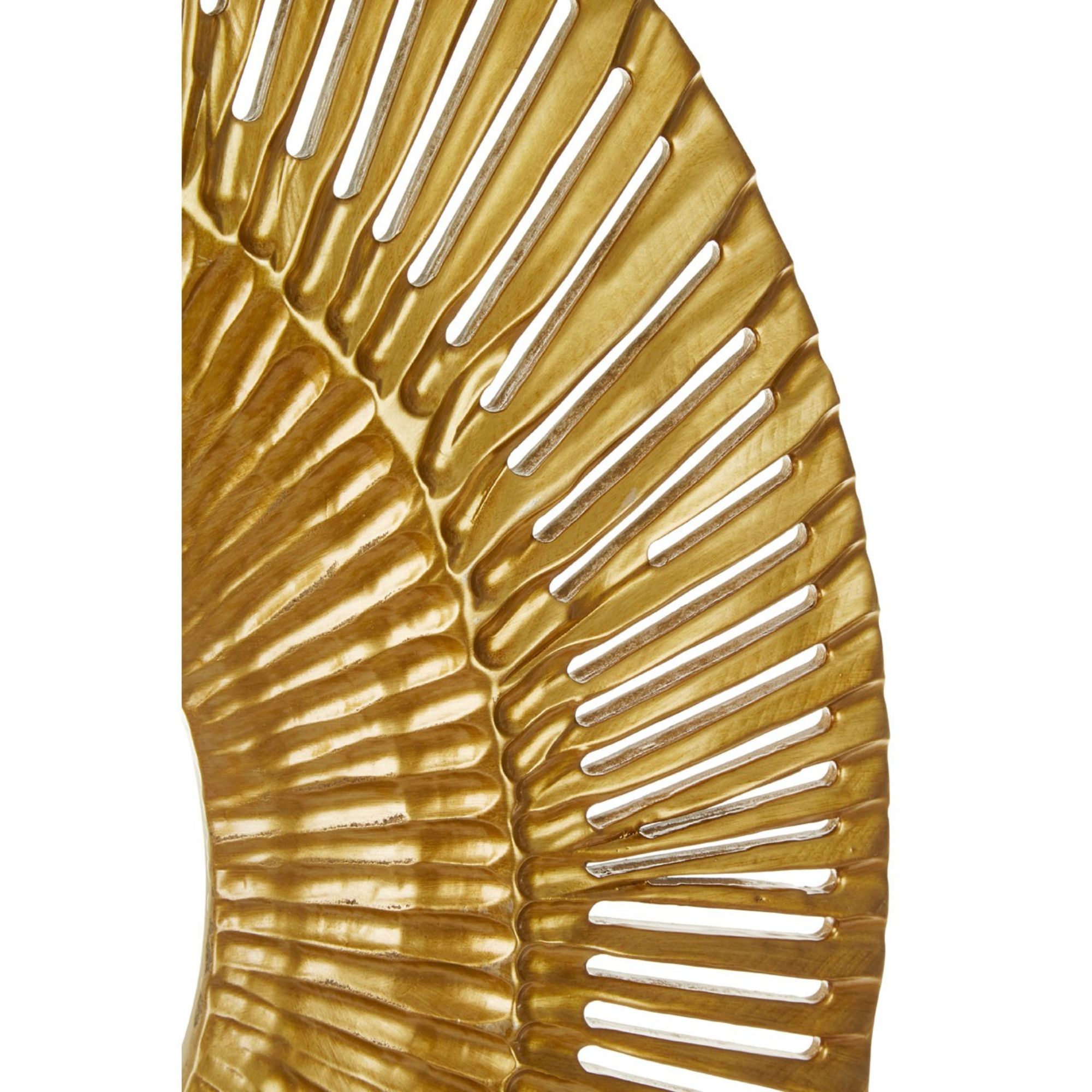 Gold Vortex Wall Art - BBWLRT30