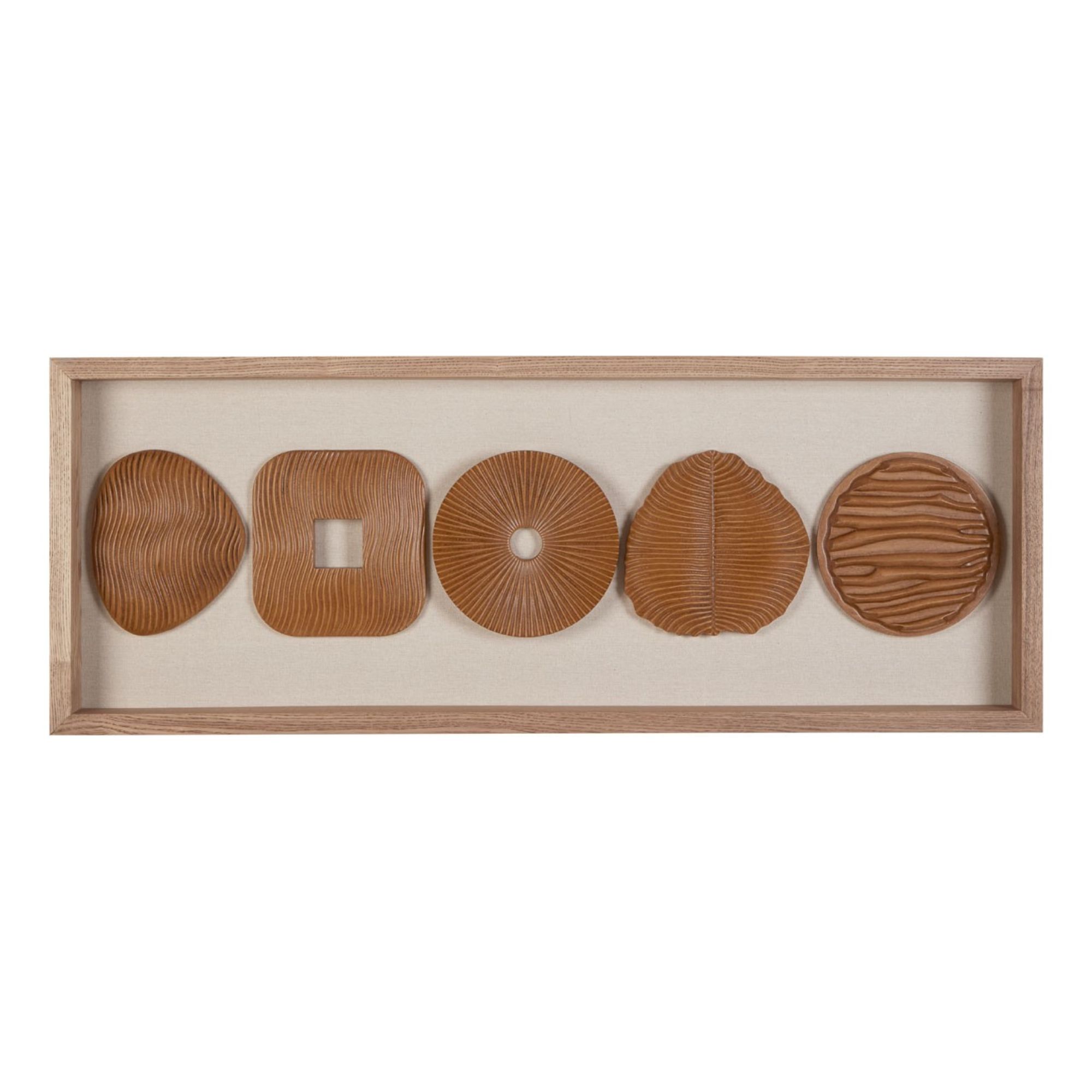 Wood Carving Abstract Wall Art - BBWLRT34