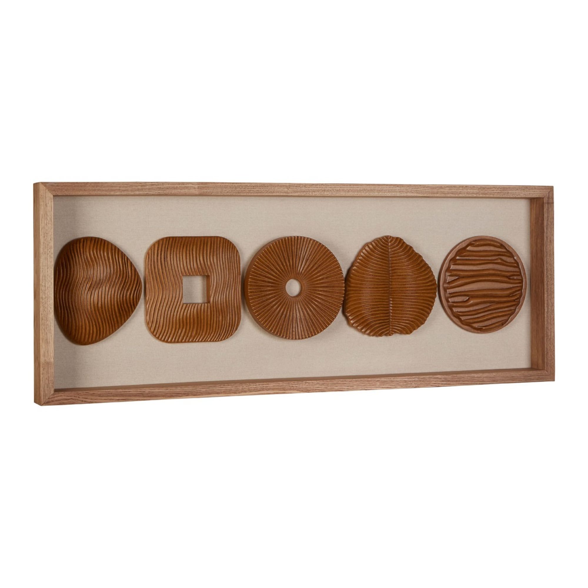 Wood Carving Abstract Wall Art - BBWLRT34