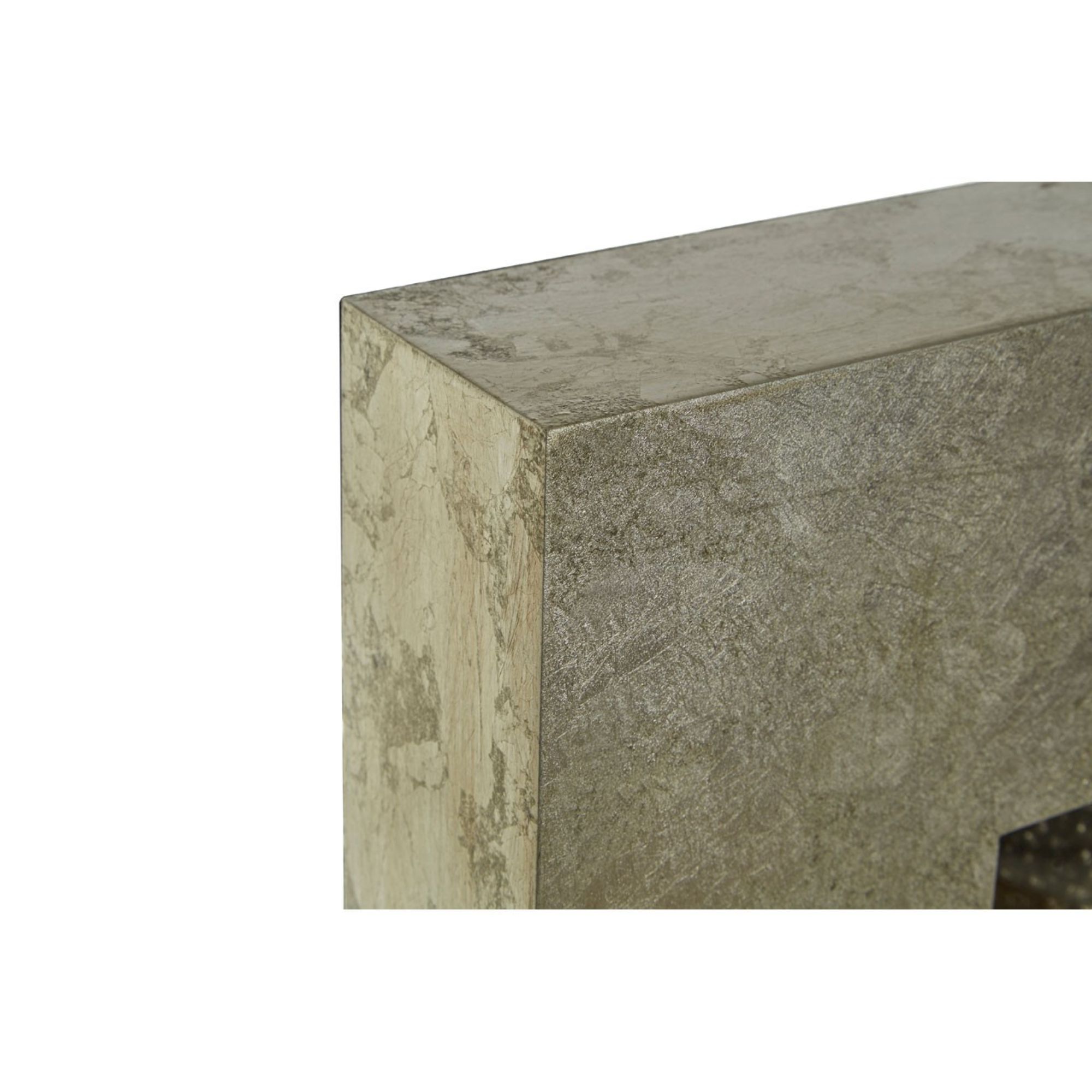 Silver Samadhi Buddha Wall Art - BBWLRT38