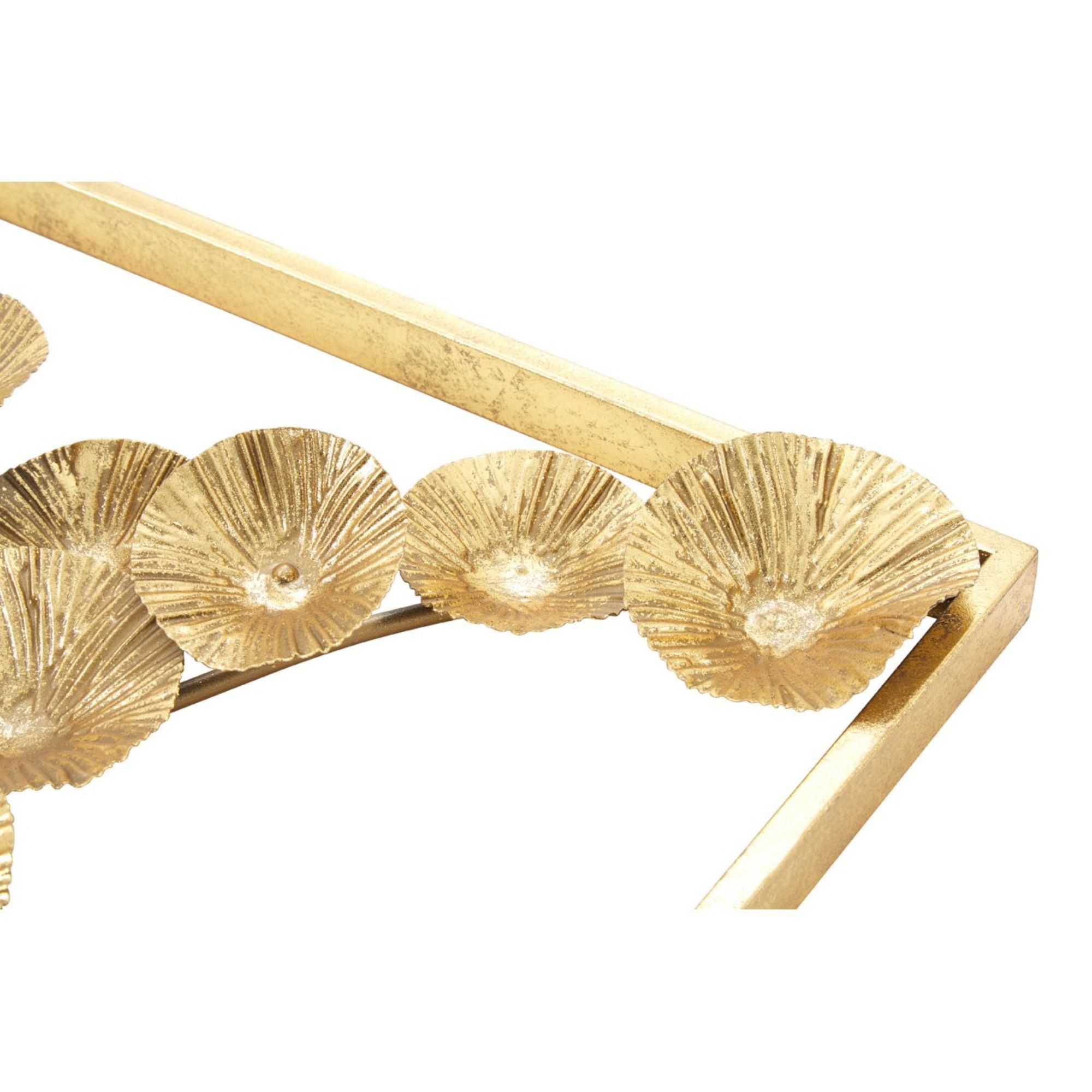 Gold Floating Petals Wall Art - BBWLRT39