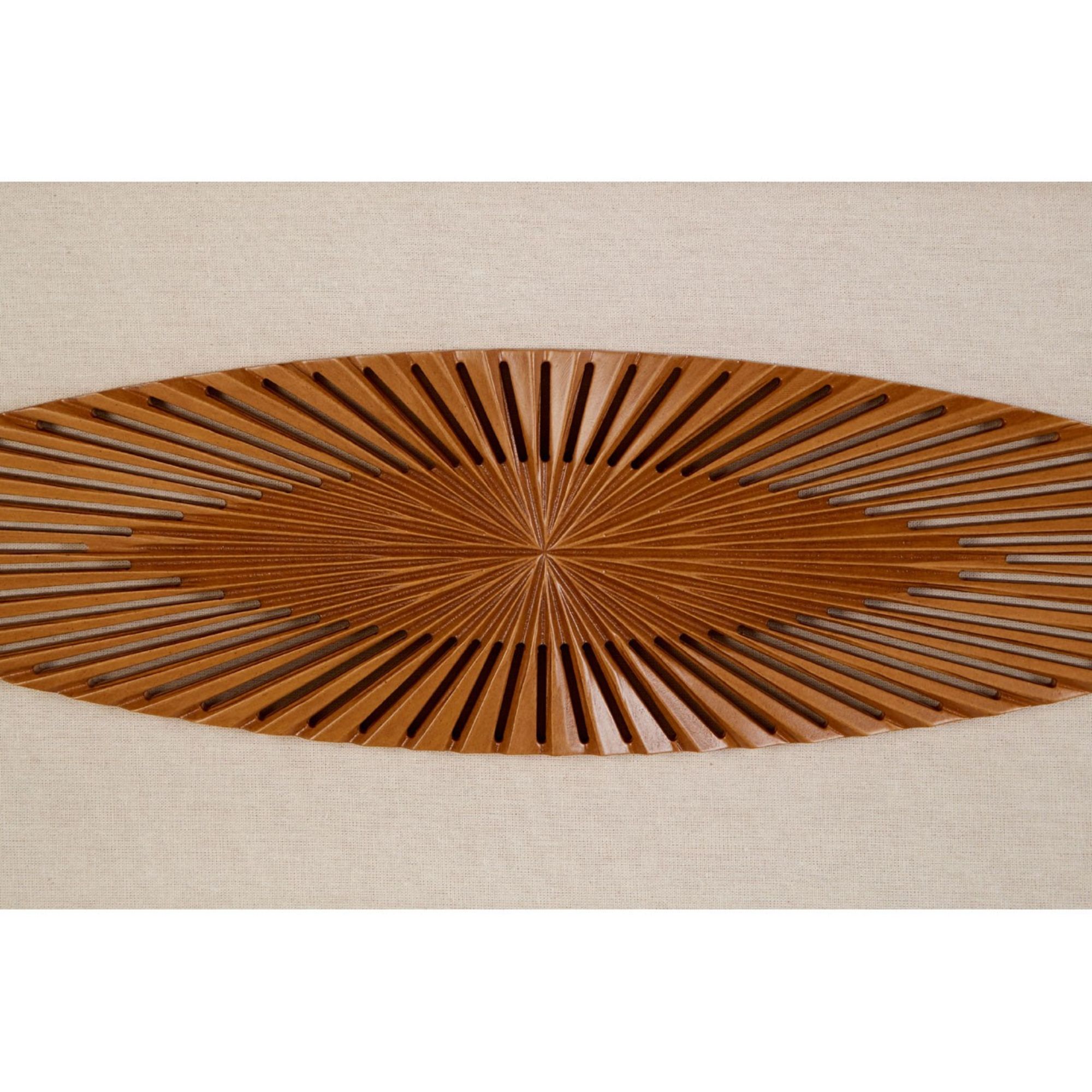 Wood Carving Canoe Wall Art - BBWLRT41