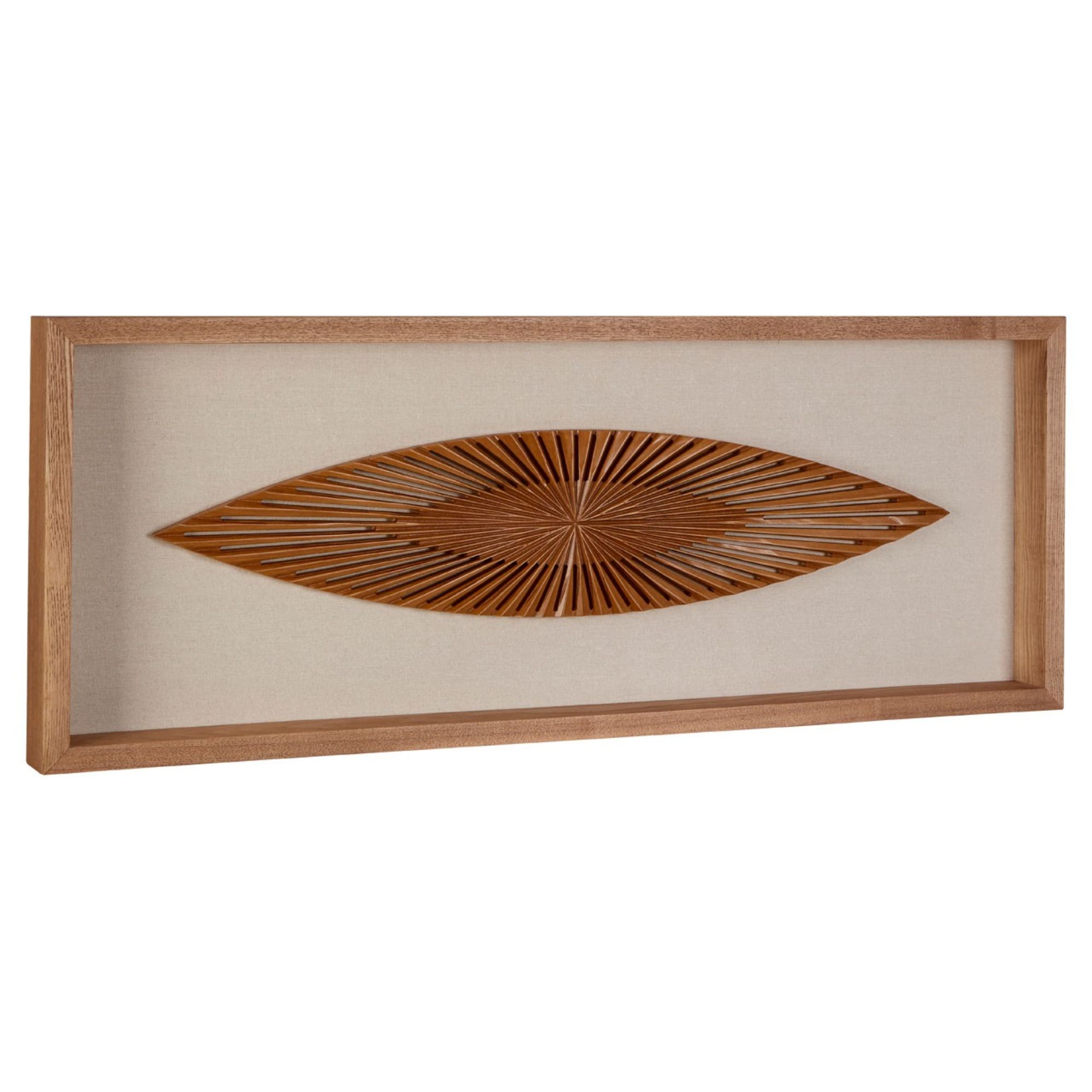 Wood Carving Canoe Wall Art - BBWLRT41