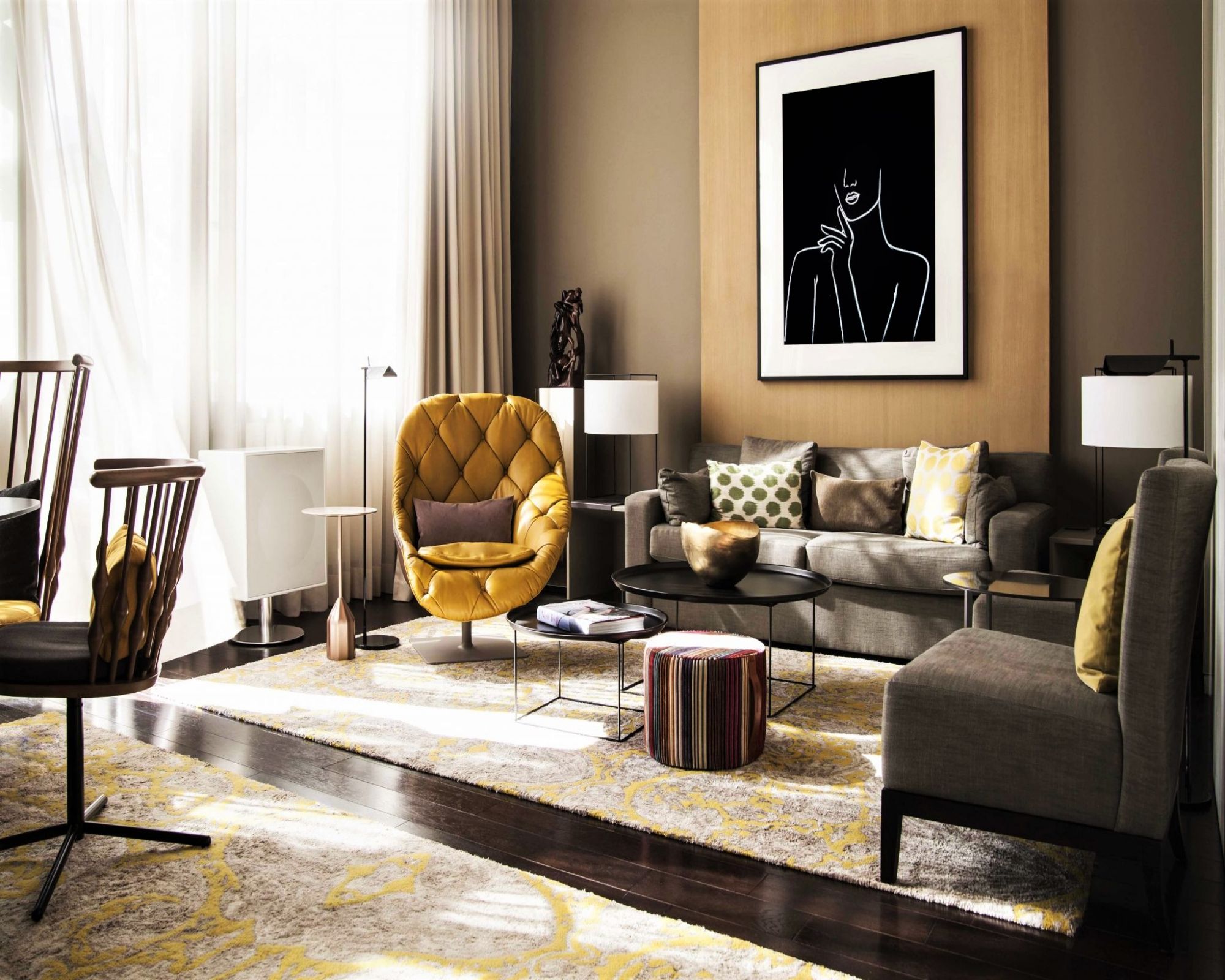 BELLA Handcrafted Velvet Wall Art