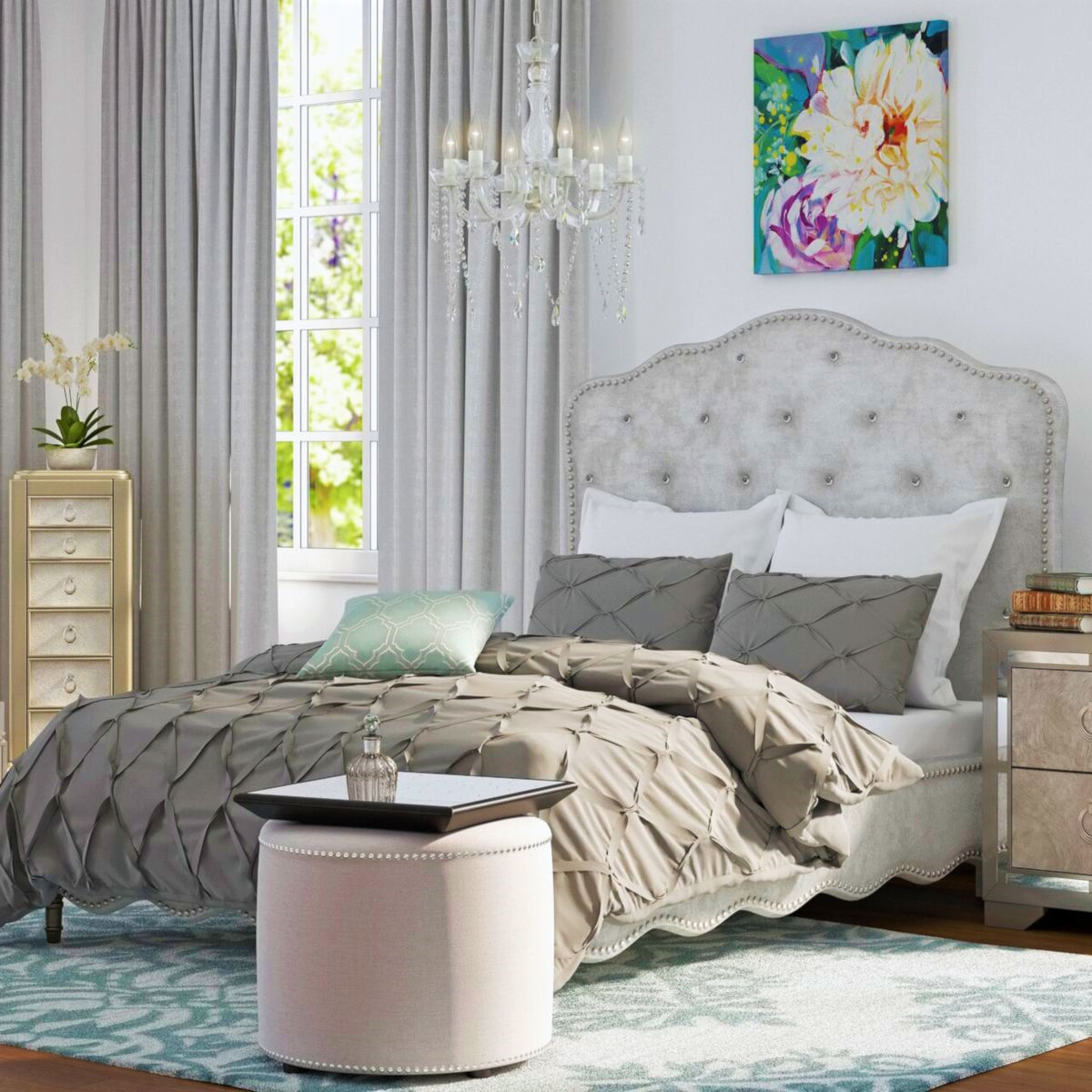 BOCA Mirrored Accent Tray