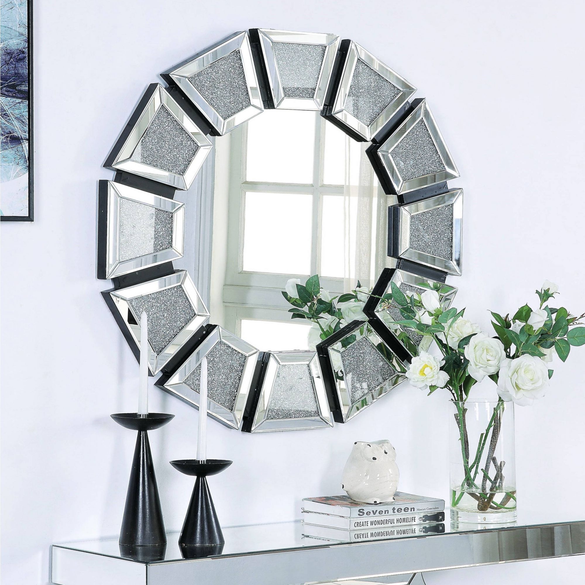 CHRYSALIS Diamond Crush Accent Mirror