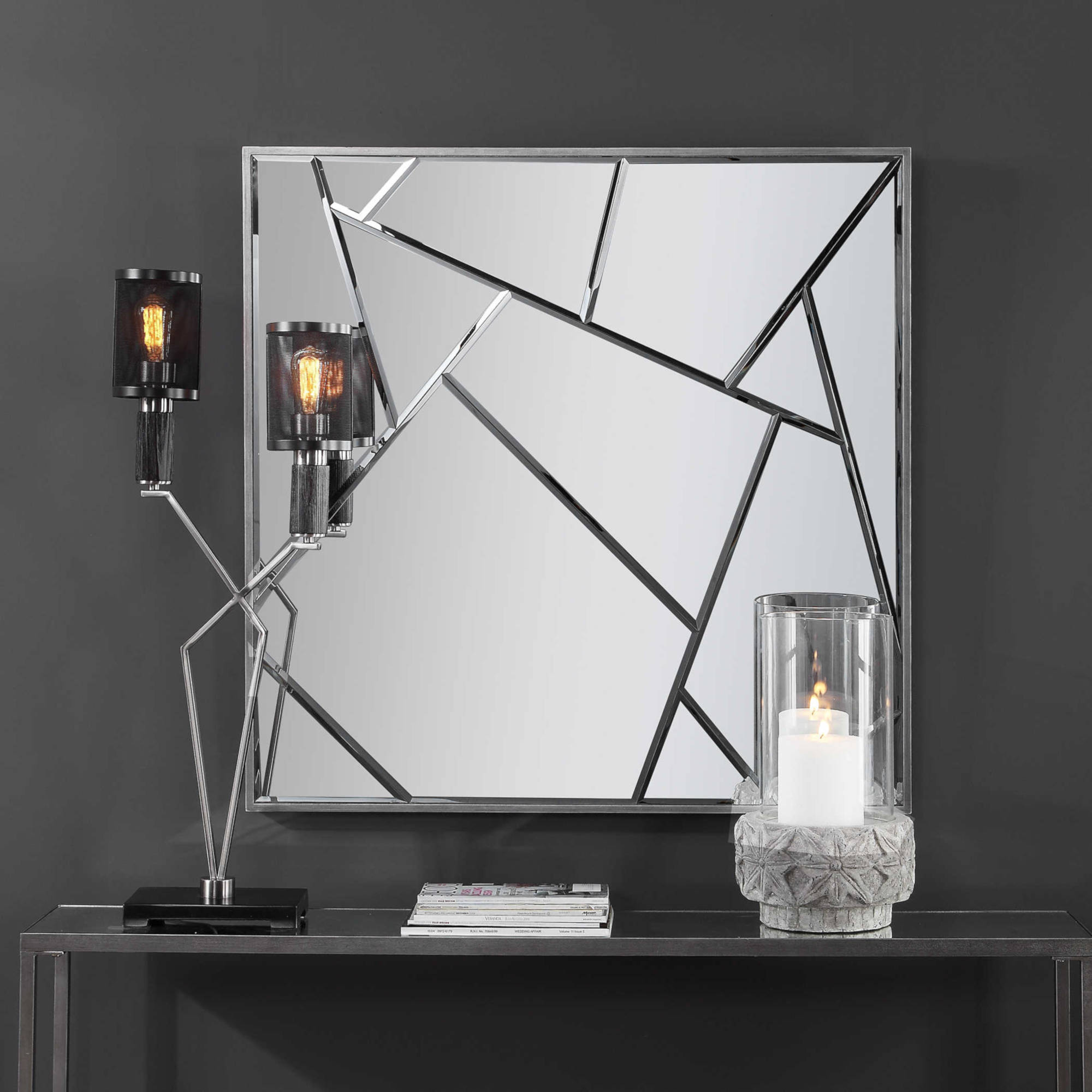 DEVINA Mirrored Wall Art