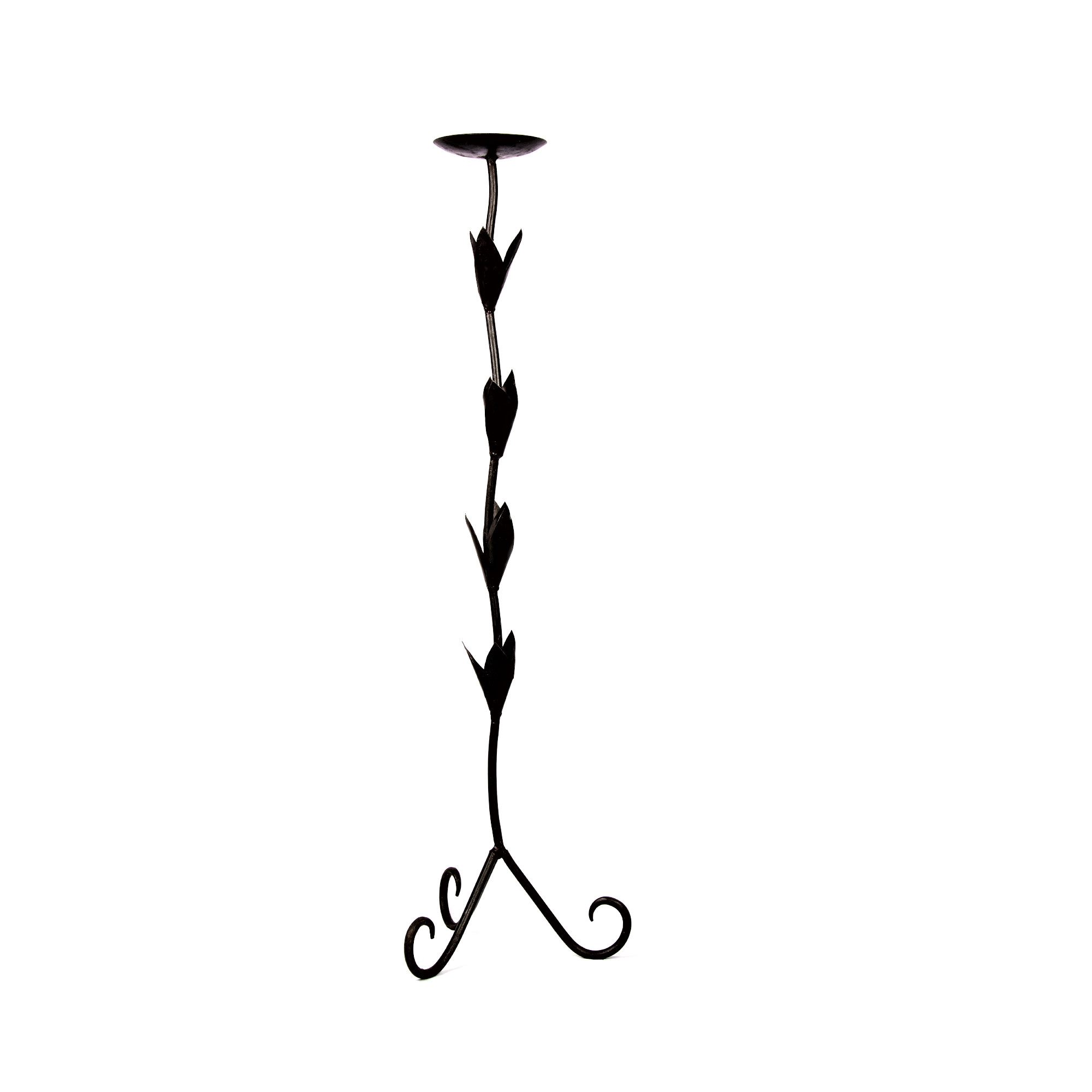 AVIVA Hand Forged Vine Pillar Decor