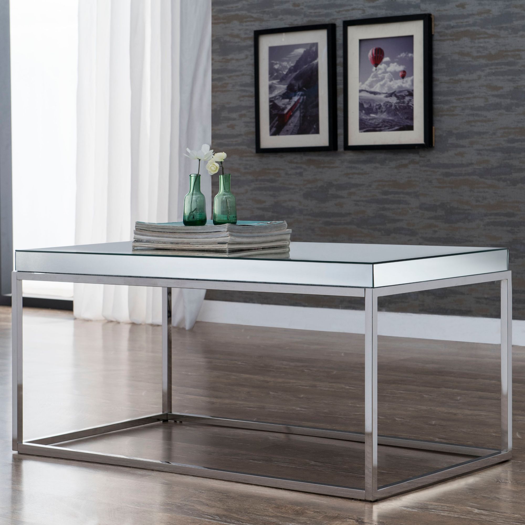 DUVAL Mirrored Furniture Collection