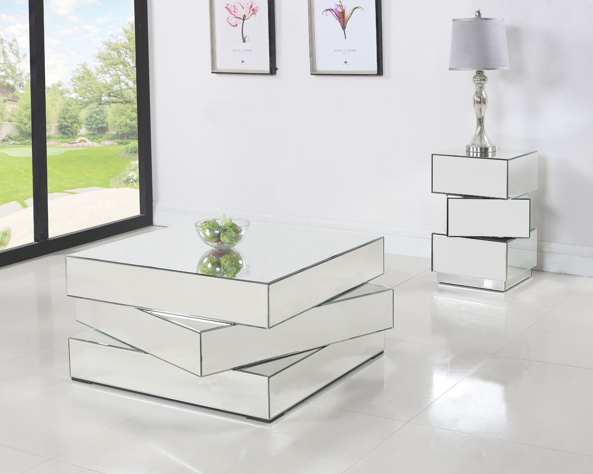 ELSA Mirrored Furniture Collection
