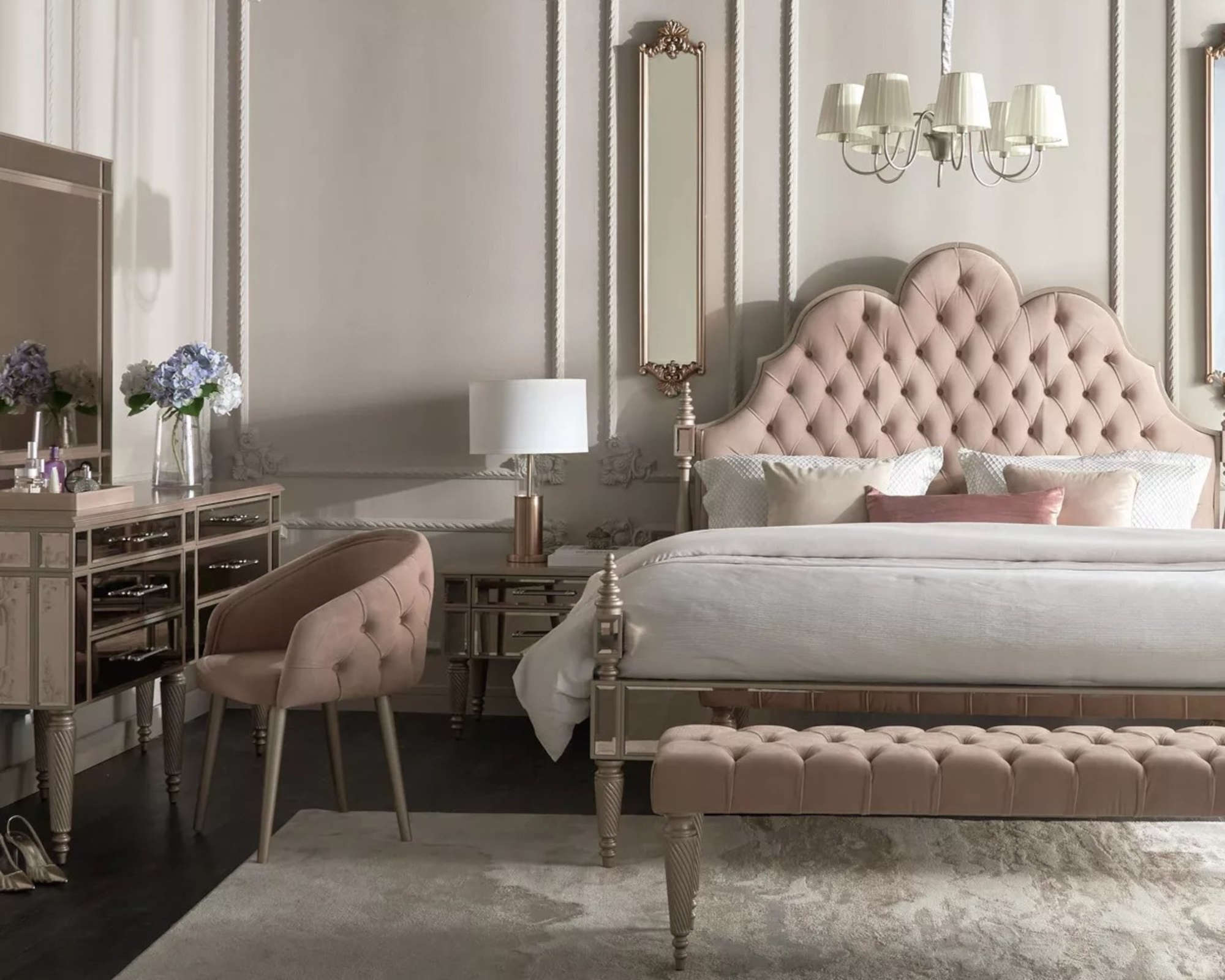 ENCINO Mirrored Bedroom Collection