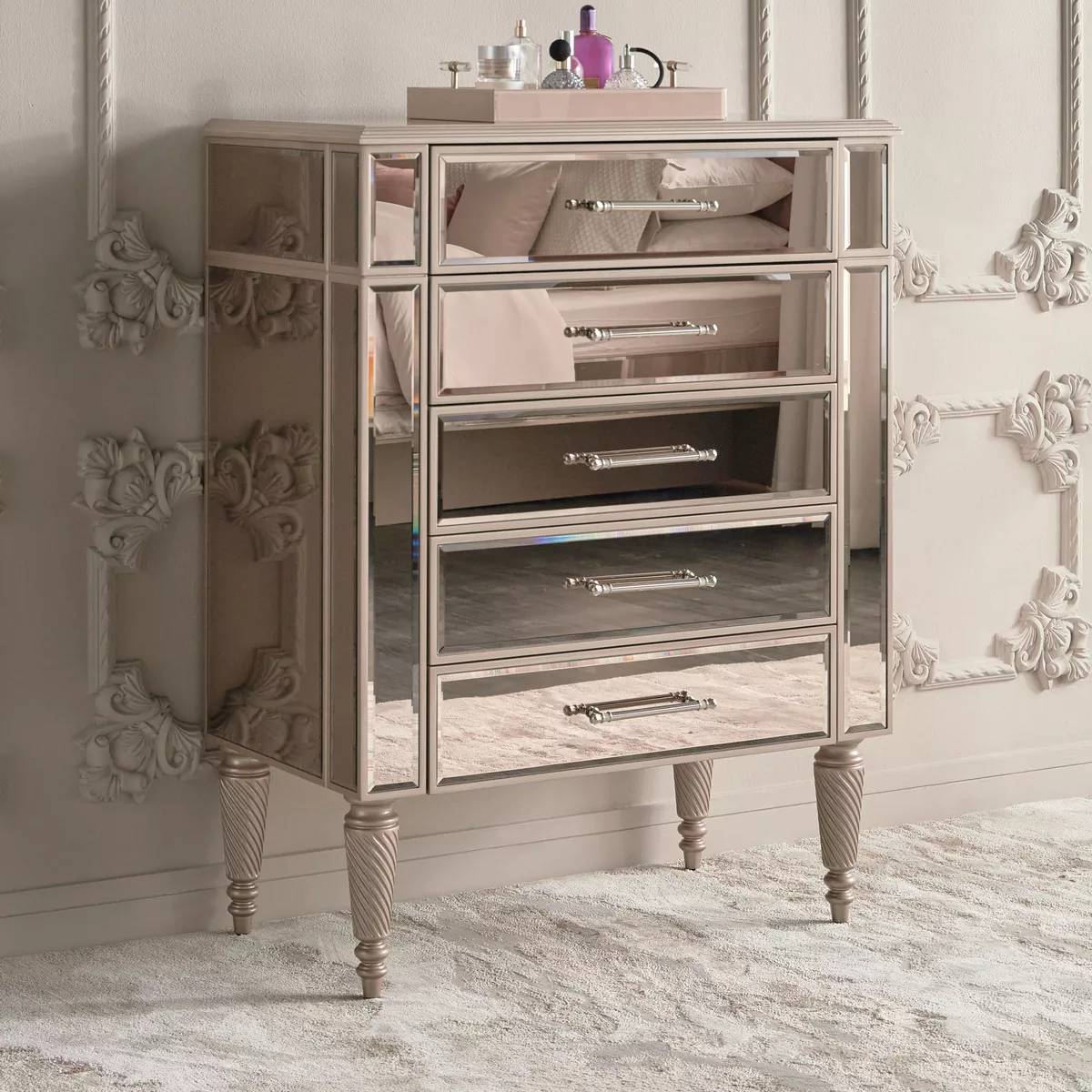 ENCINO Mirrored Bedroom Collection