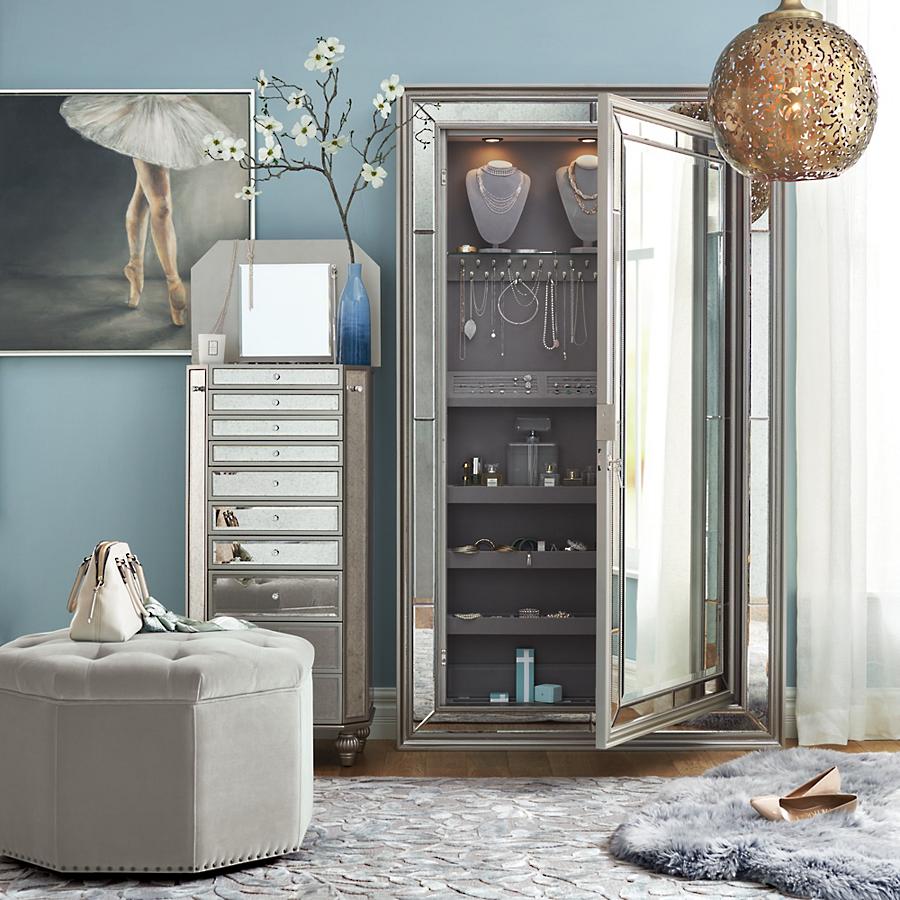 FARAH Mirrored Vanity Unit