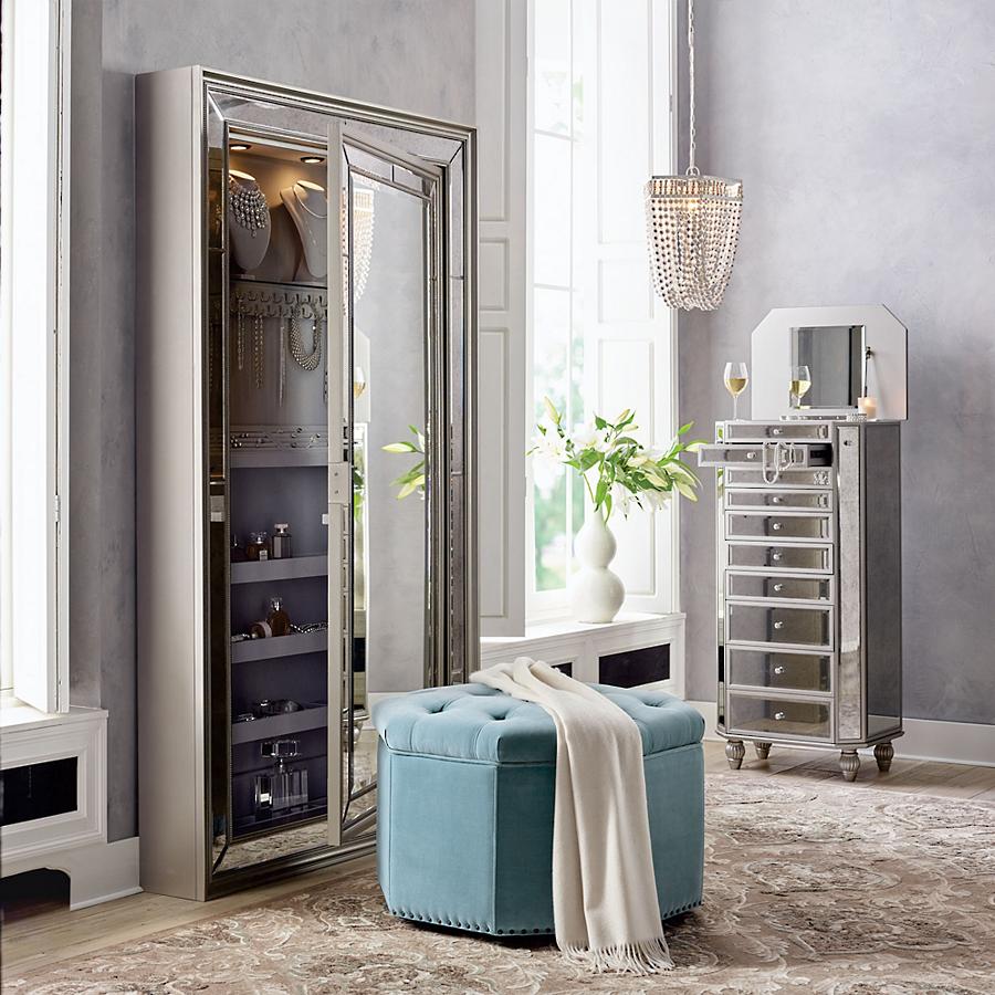 FARAH Mirrored Vanity Unit