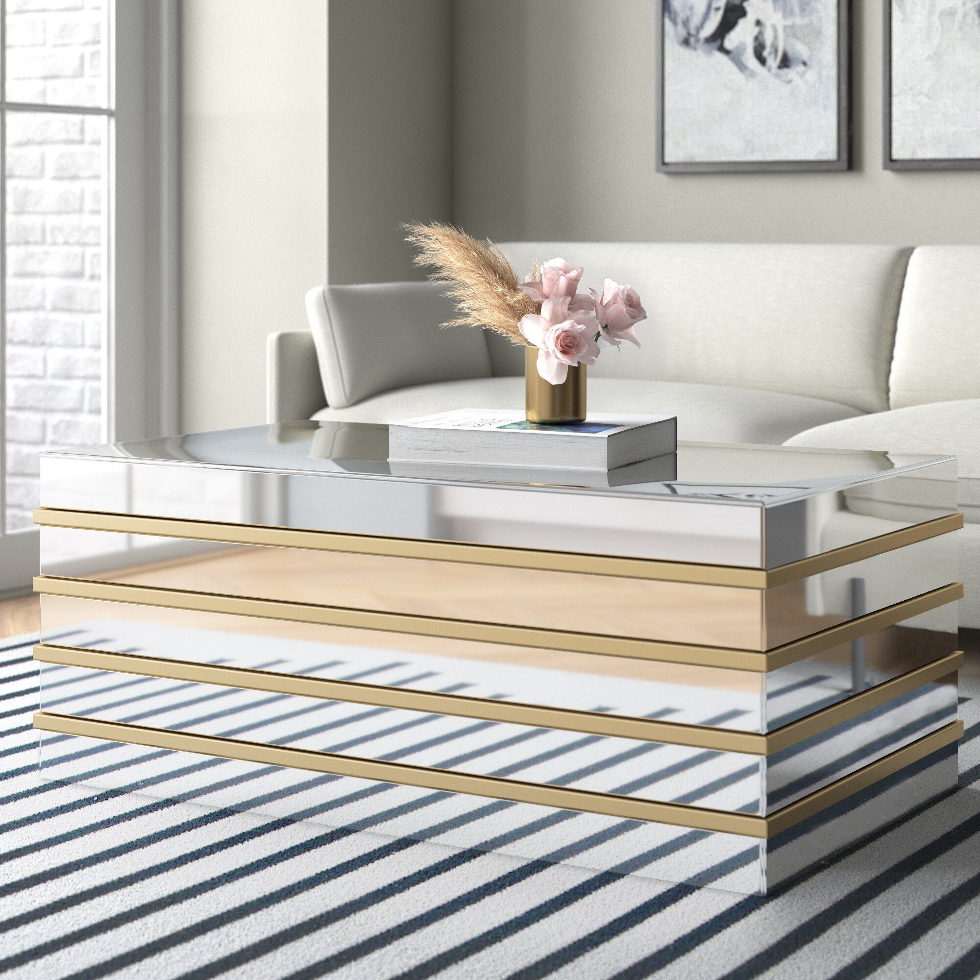 FAUSA Mirrored Furniture Collection