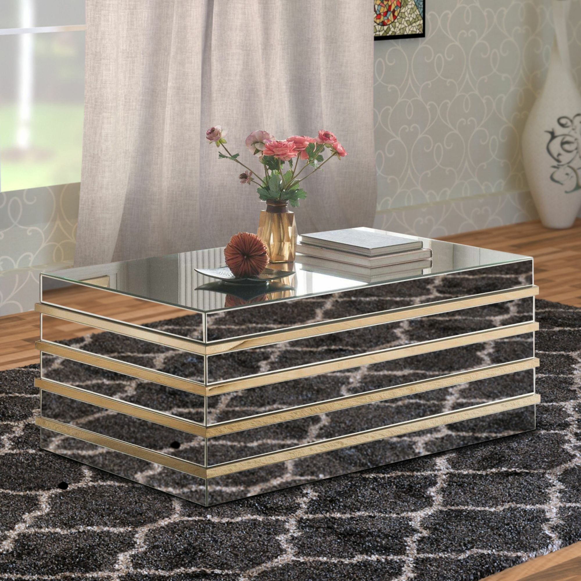 FAUSA Mirrored Furniture Collection