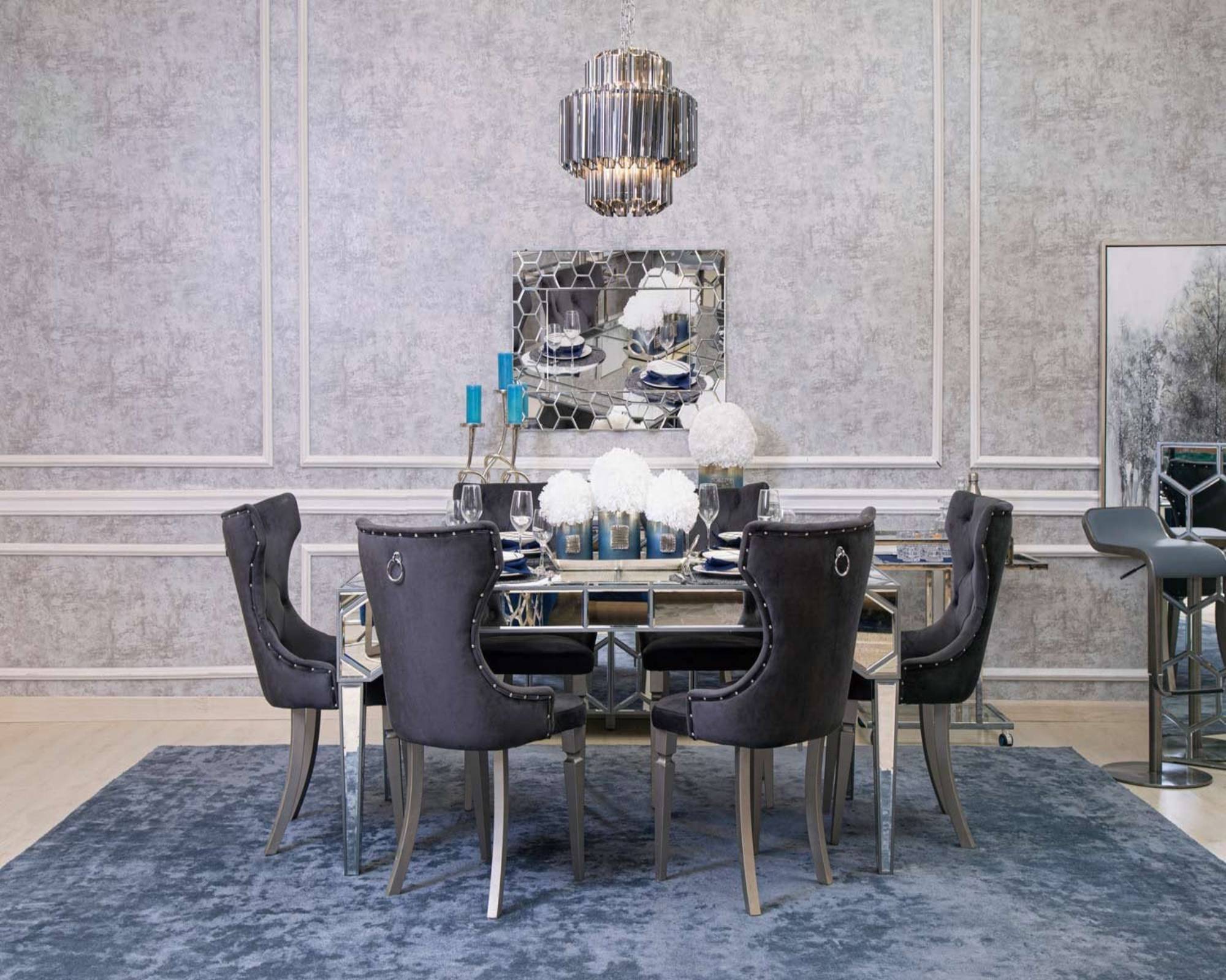 HELA Mirrored Dining Table