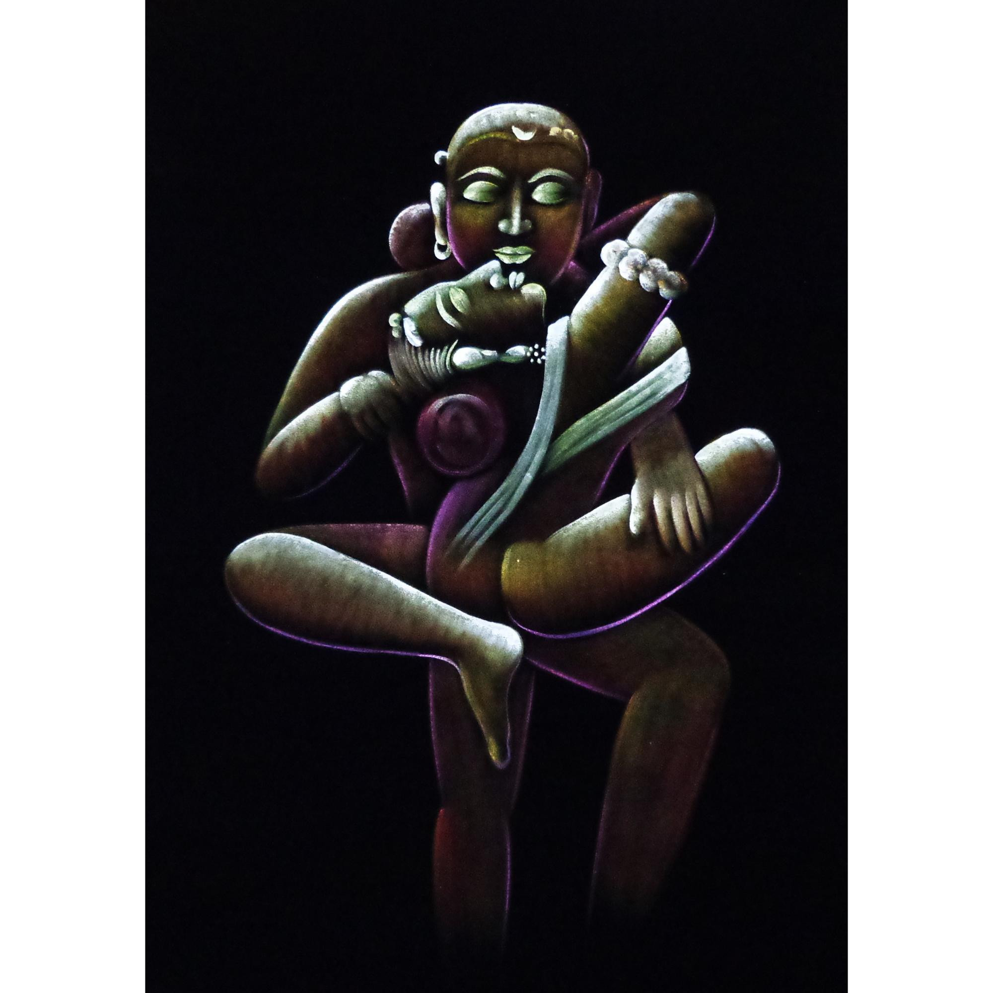 Velvet Painting Kama Sutra wall art decor