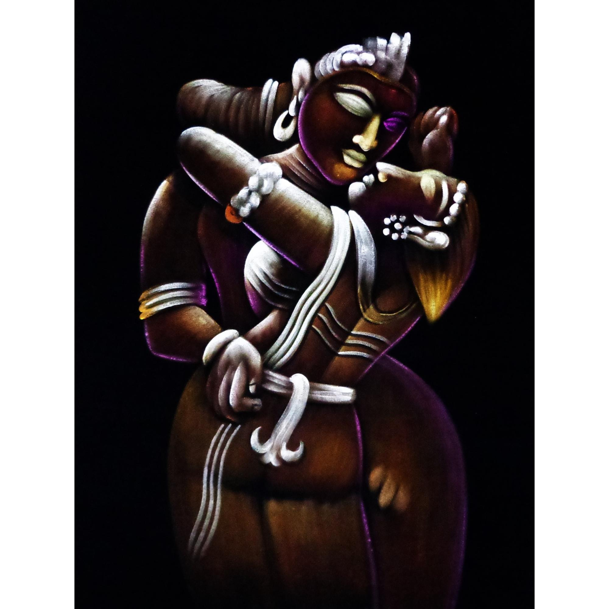 Velvet Painting Kama Sutra wall art decor