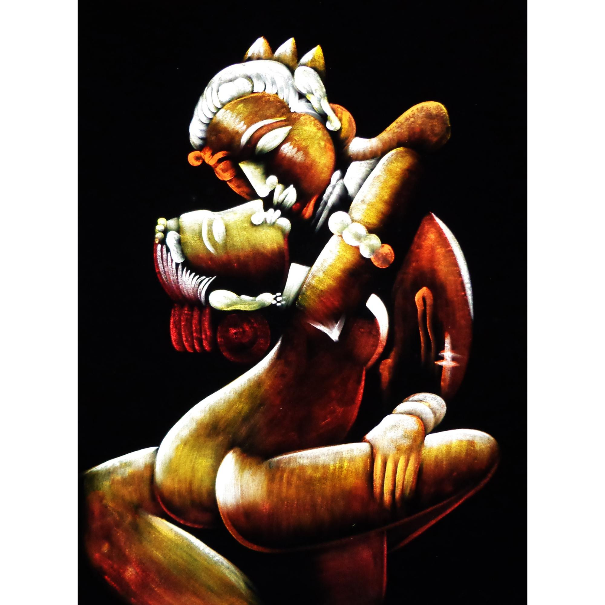 Velvet Painting Kama Sutra wall art decor