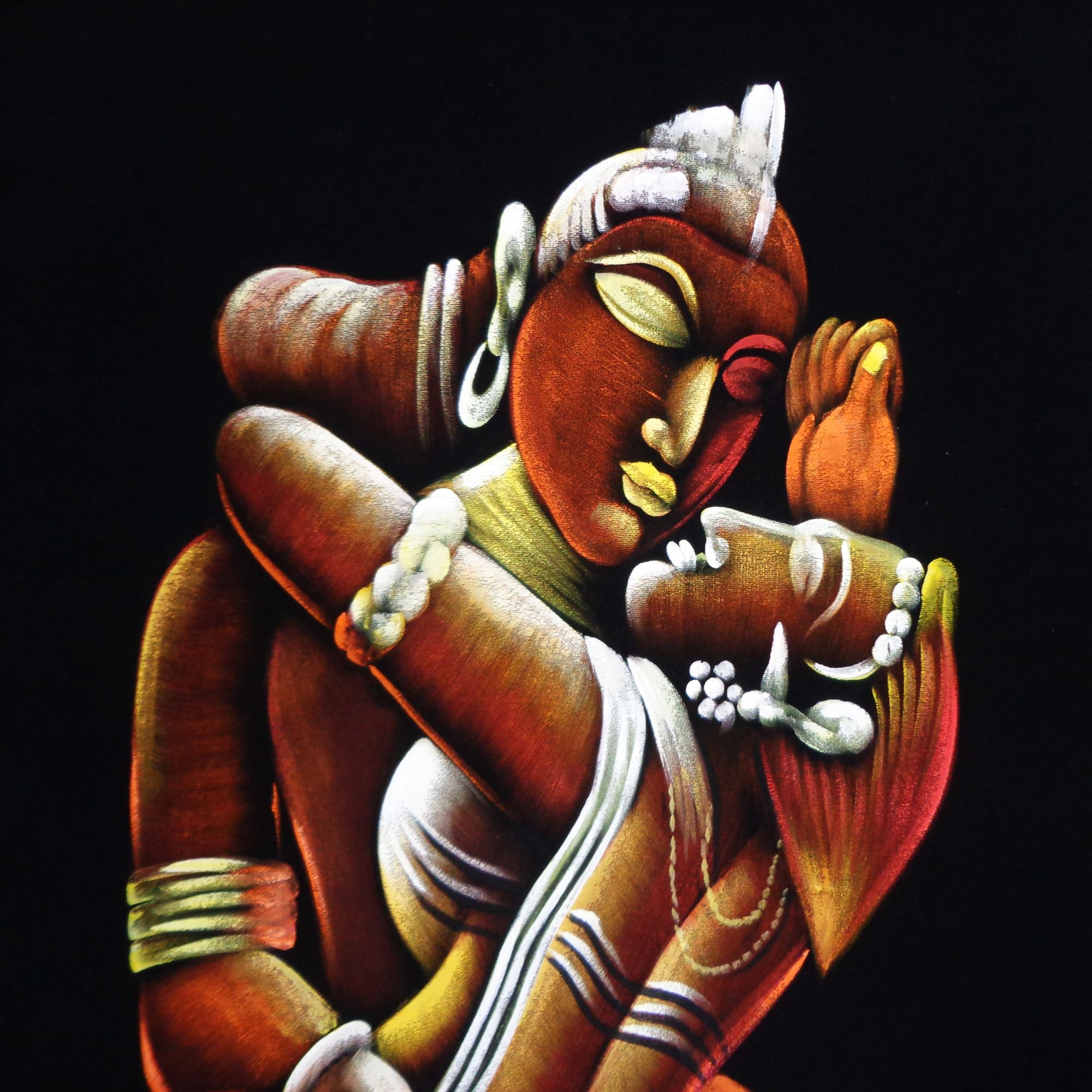 Velvet Painting Kama Sutra wall art decor
