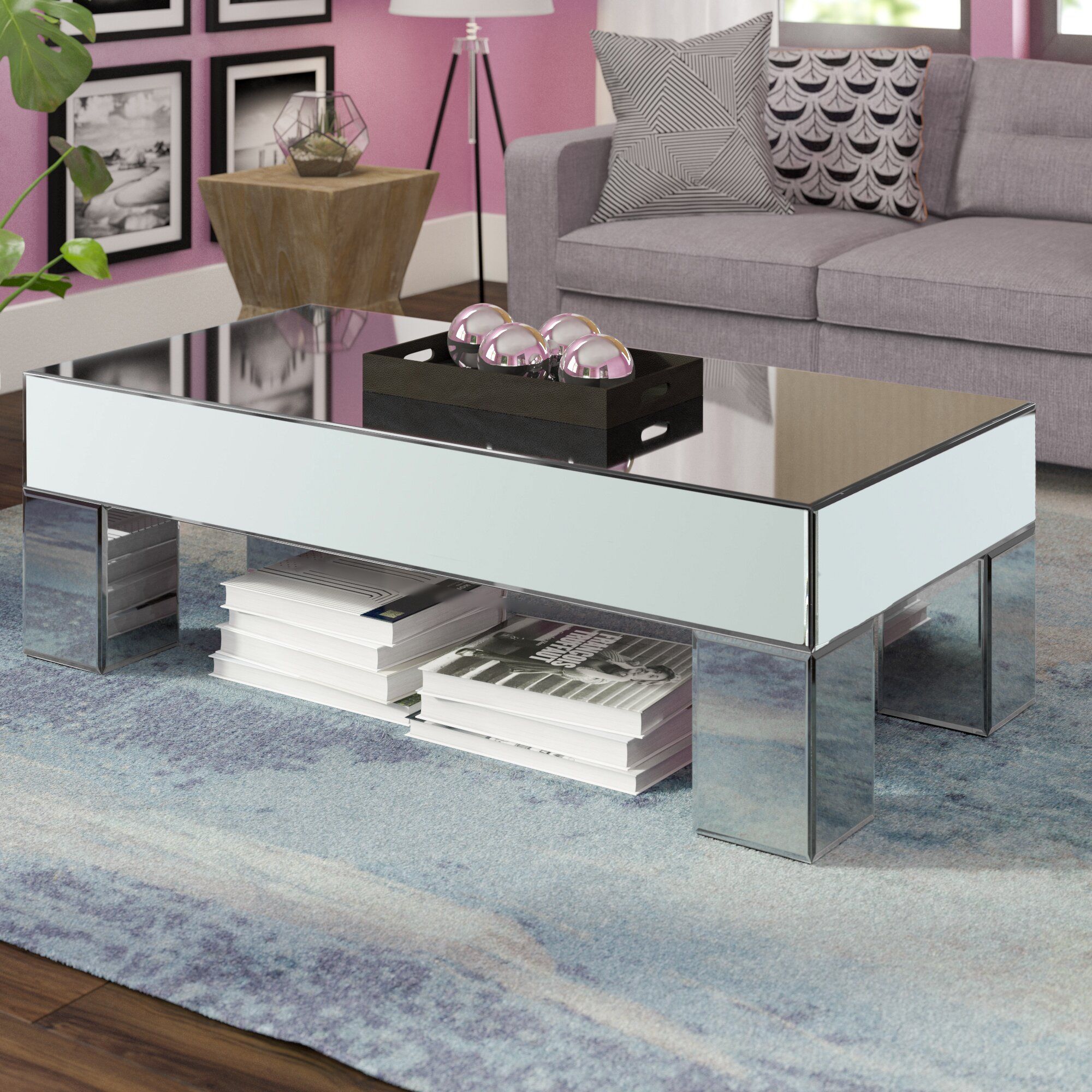LIZA Mirrored Furniture Collection