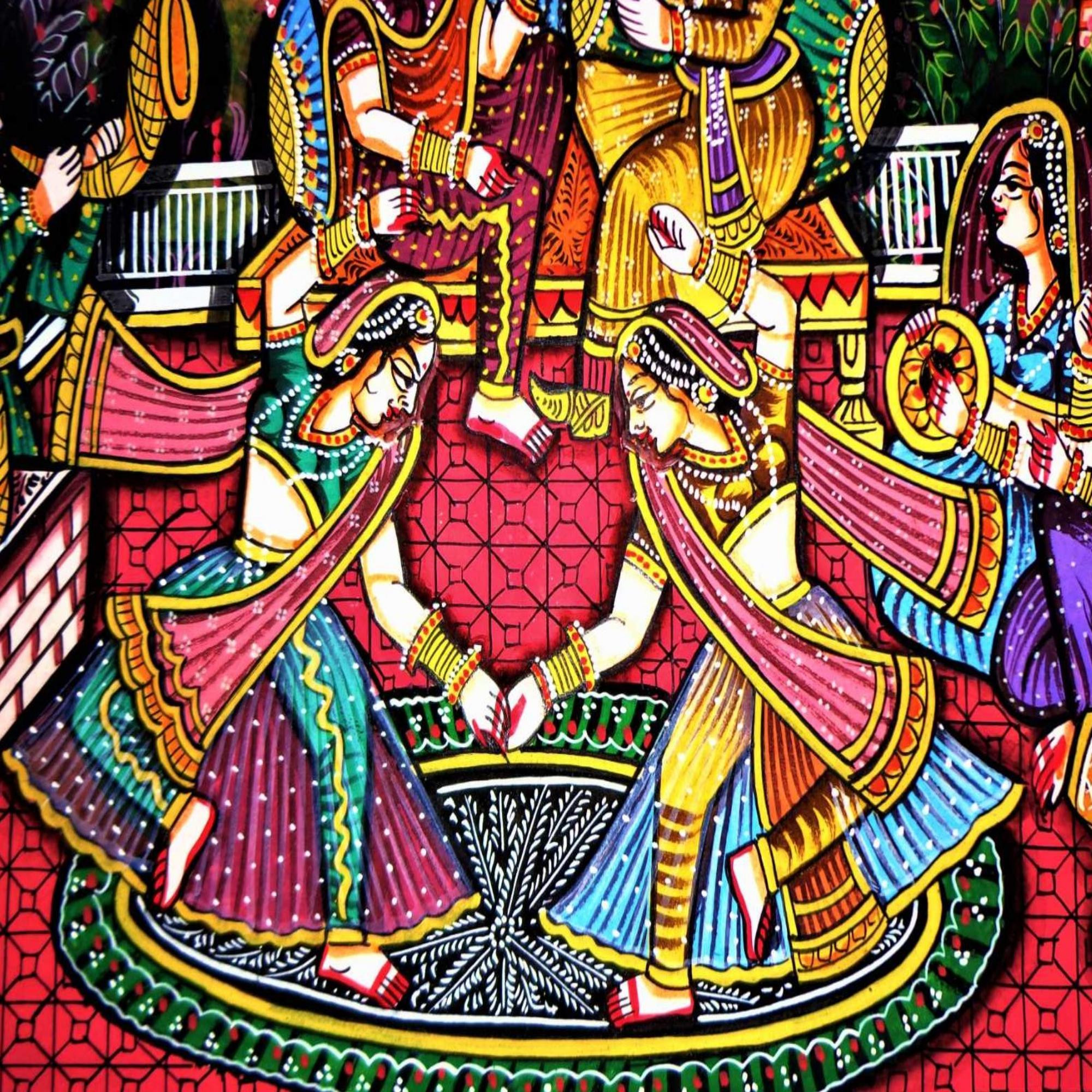 Royal Rajputana Miniature Art Rajasthani Painting
