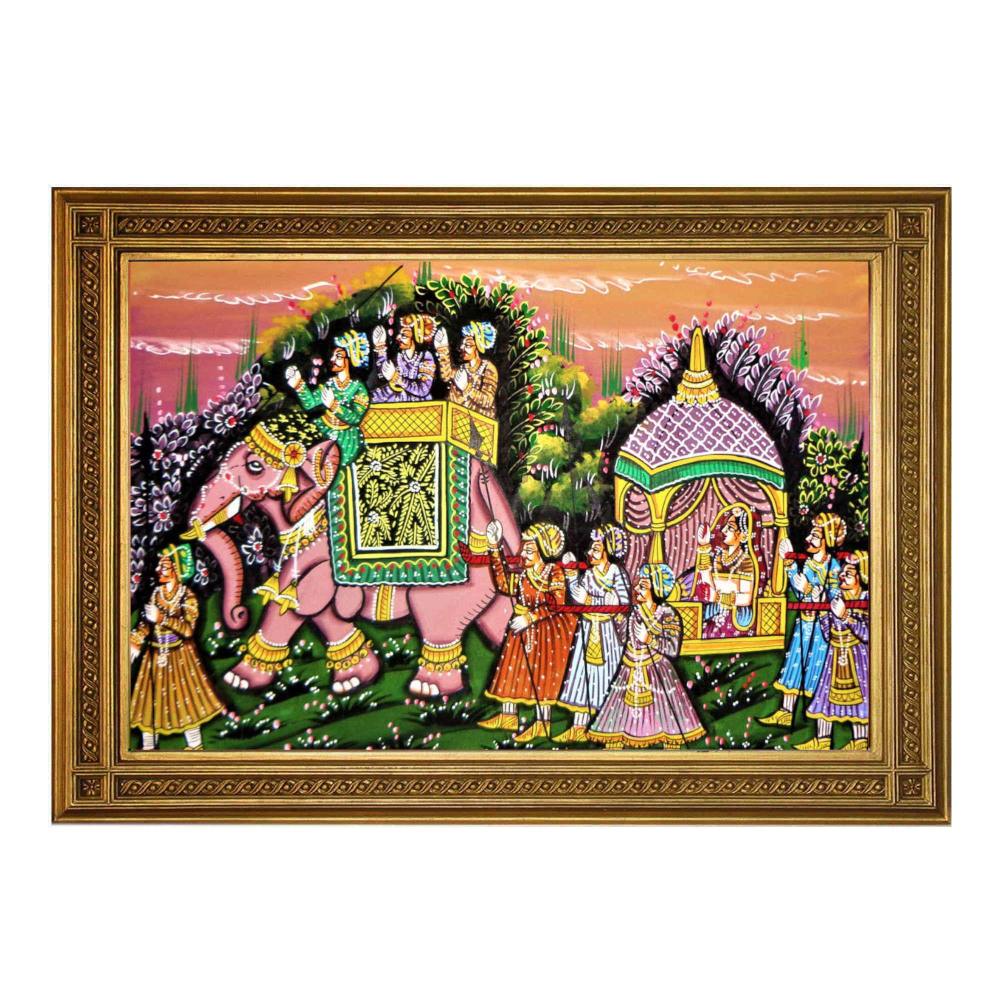 Royal Rajputana Miniature Art Rajasthani Painting