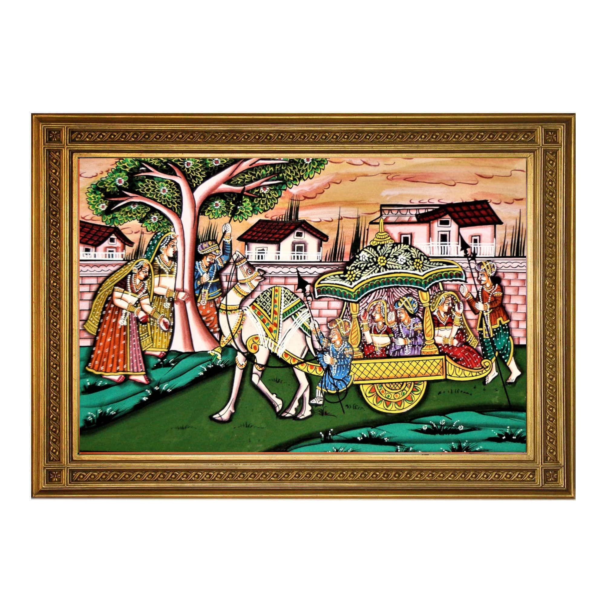 Royal Rajputana Miniature Art Rajasthani Painting