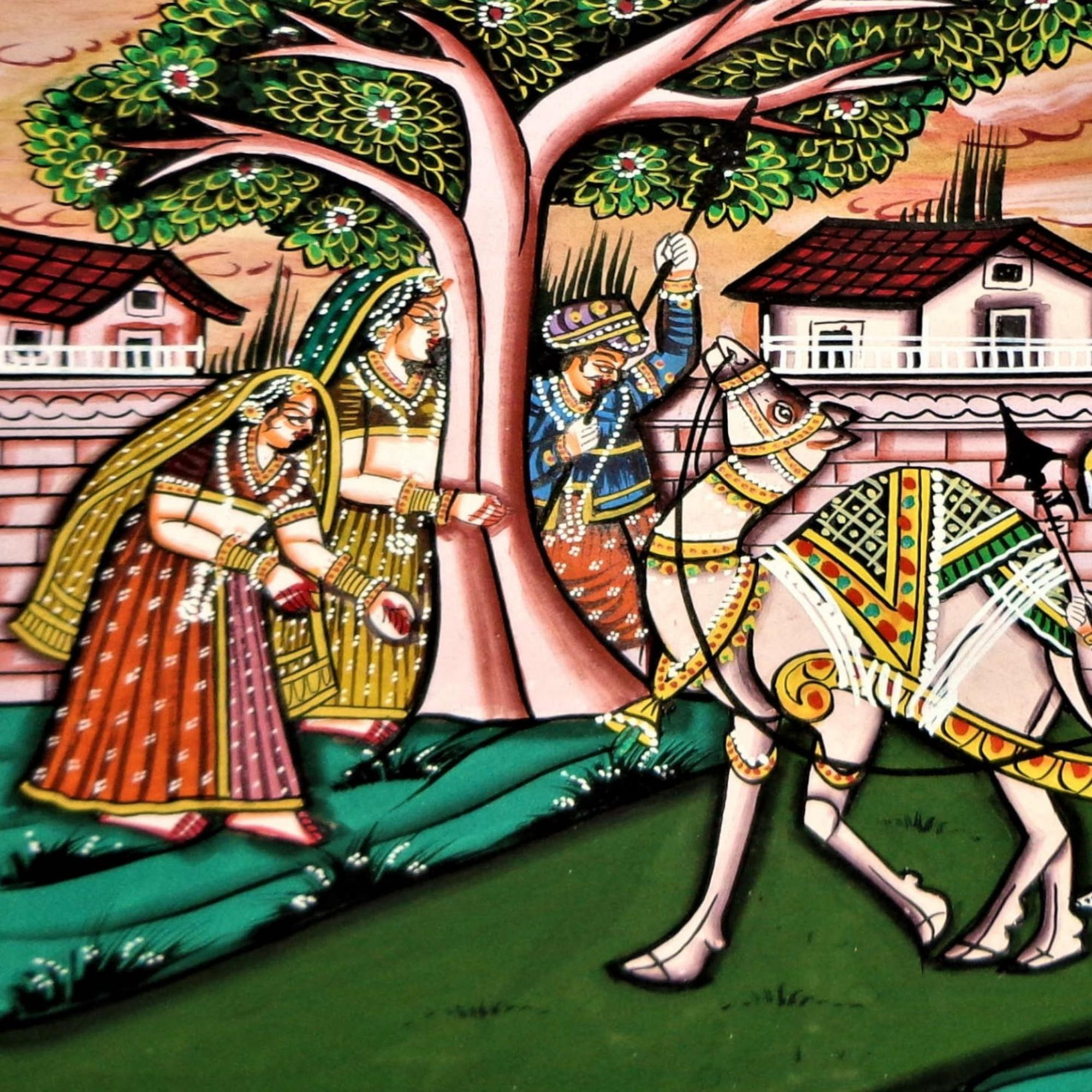 Royal Rajputana Miniature Art Rajasthani Painting