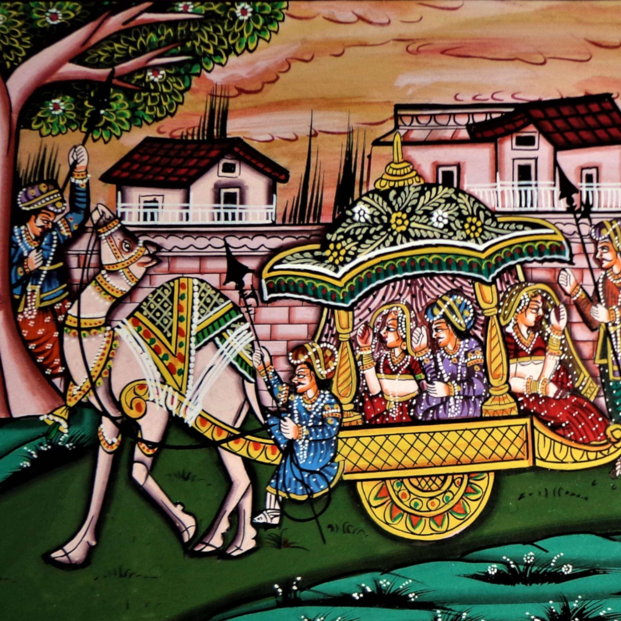 Royal Rajputana Miniature Art Rajasthani Painting