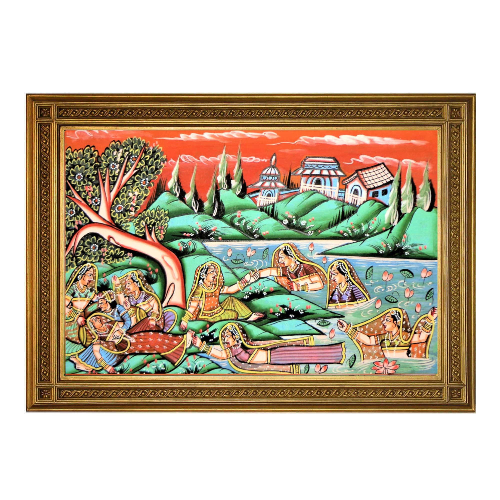 Royal Rajputana Miniature Art Rajasthani Painting