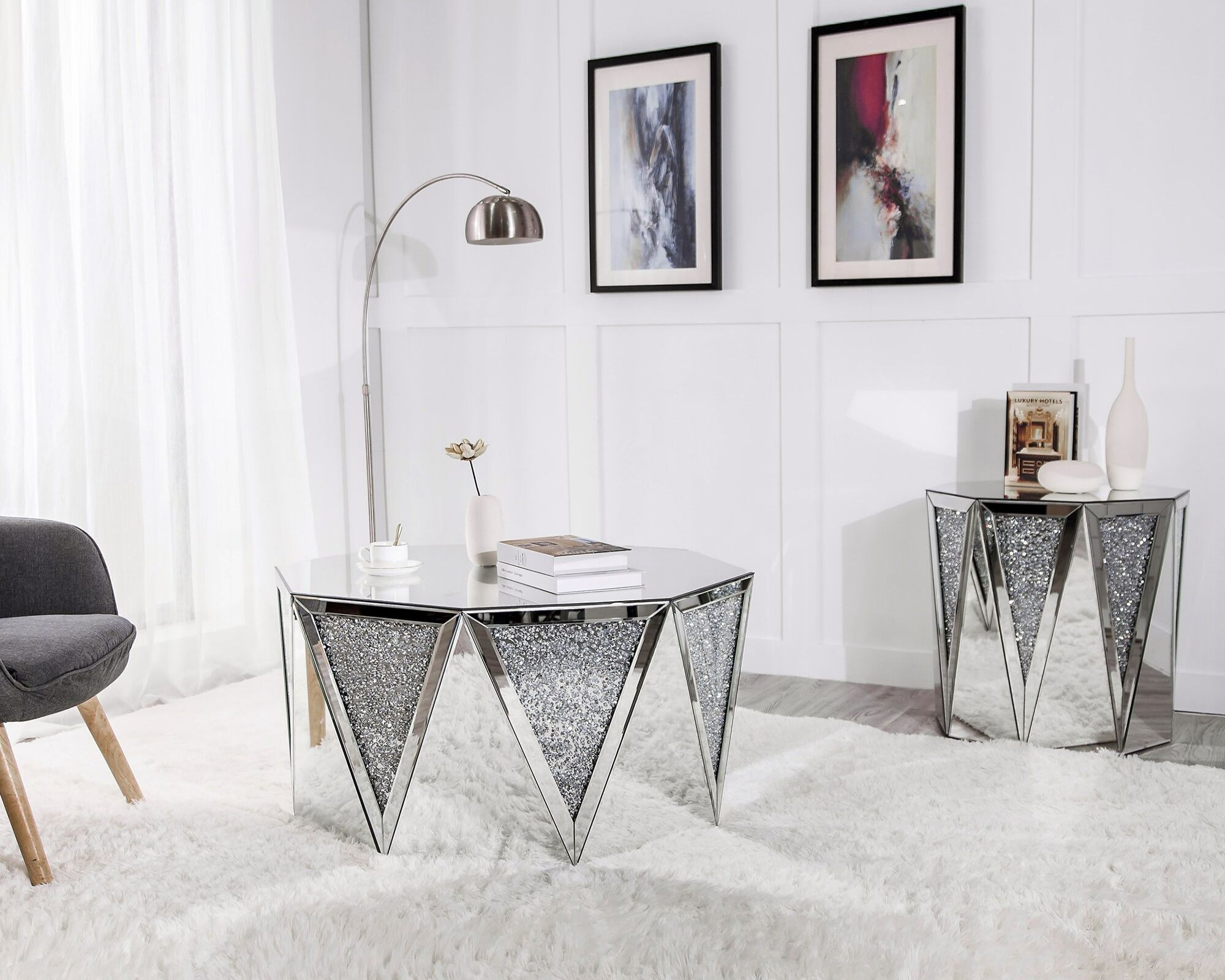NOLA Mirrored Furniture Collection