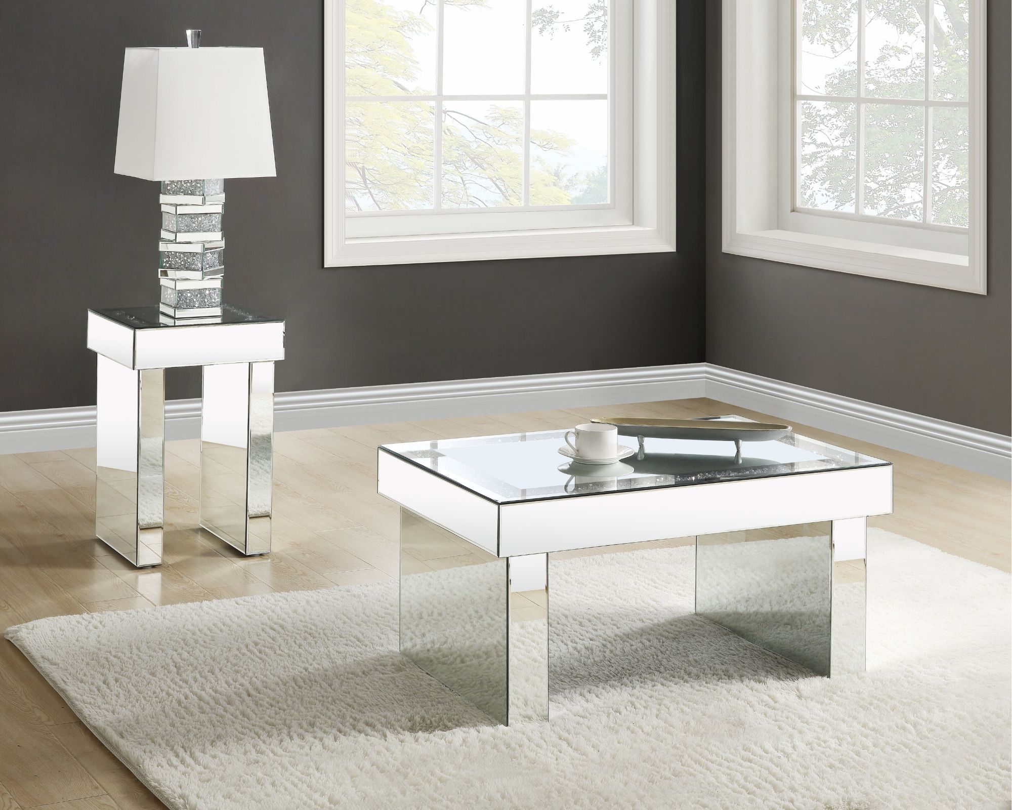 OLGA Mirrored Furniture Collection