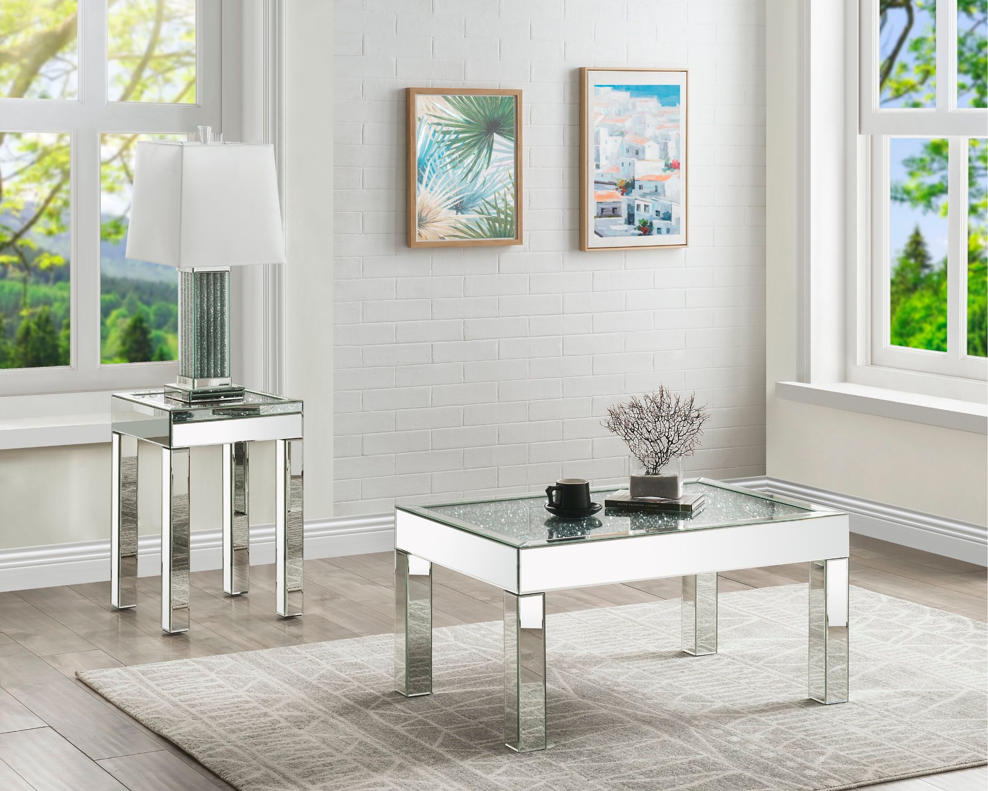 PENN Mirrored Furniture Collection