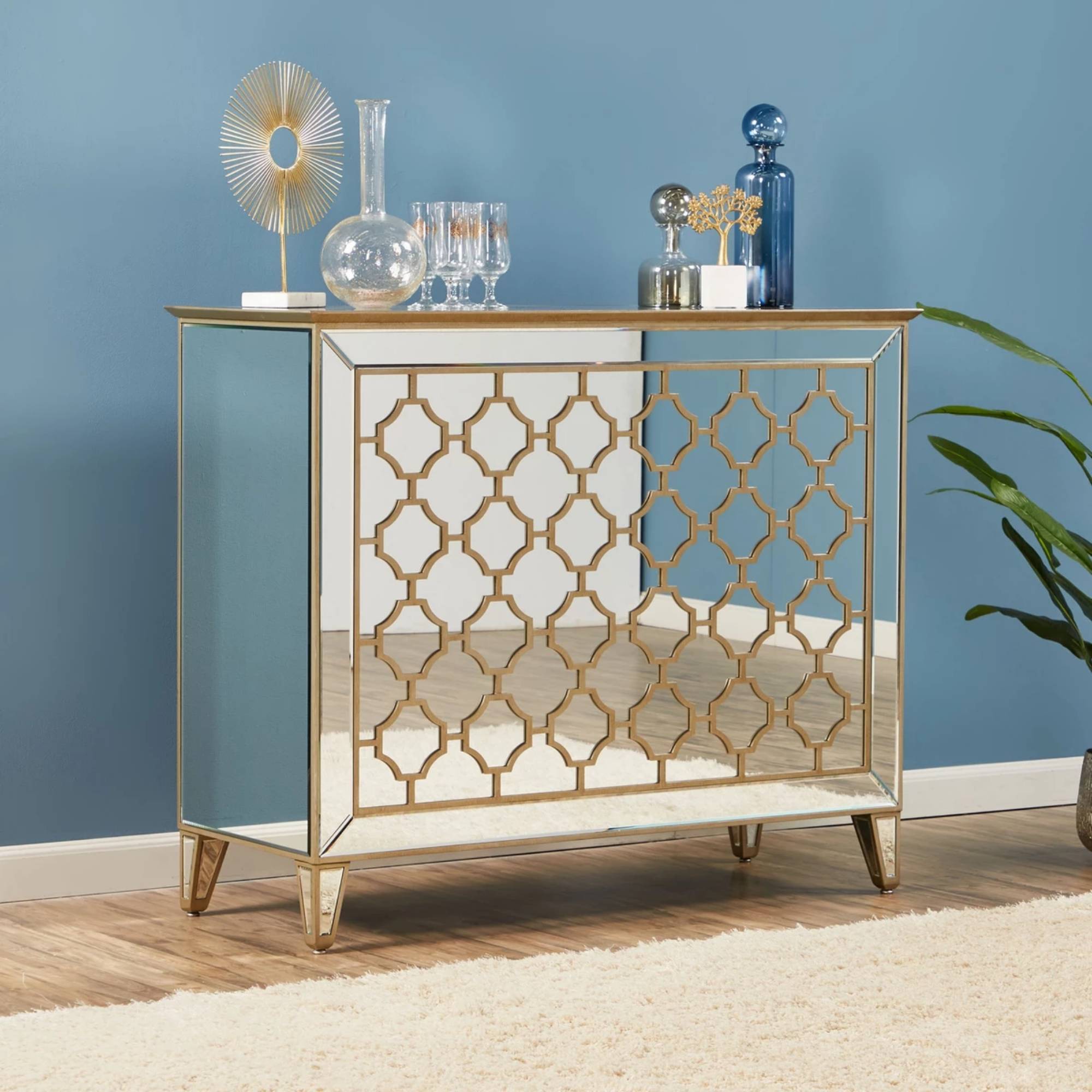 RABAT Mirrored Moroccan Gold Collection - Bar Set