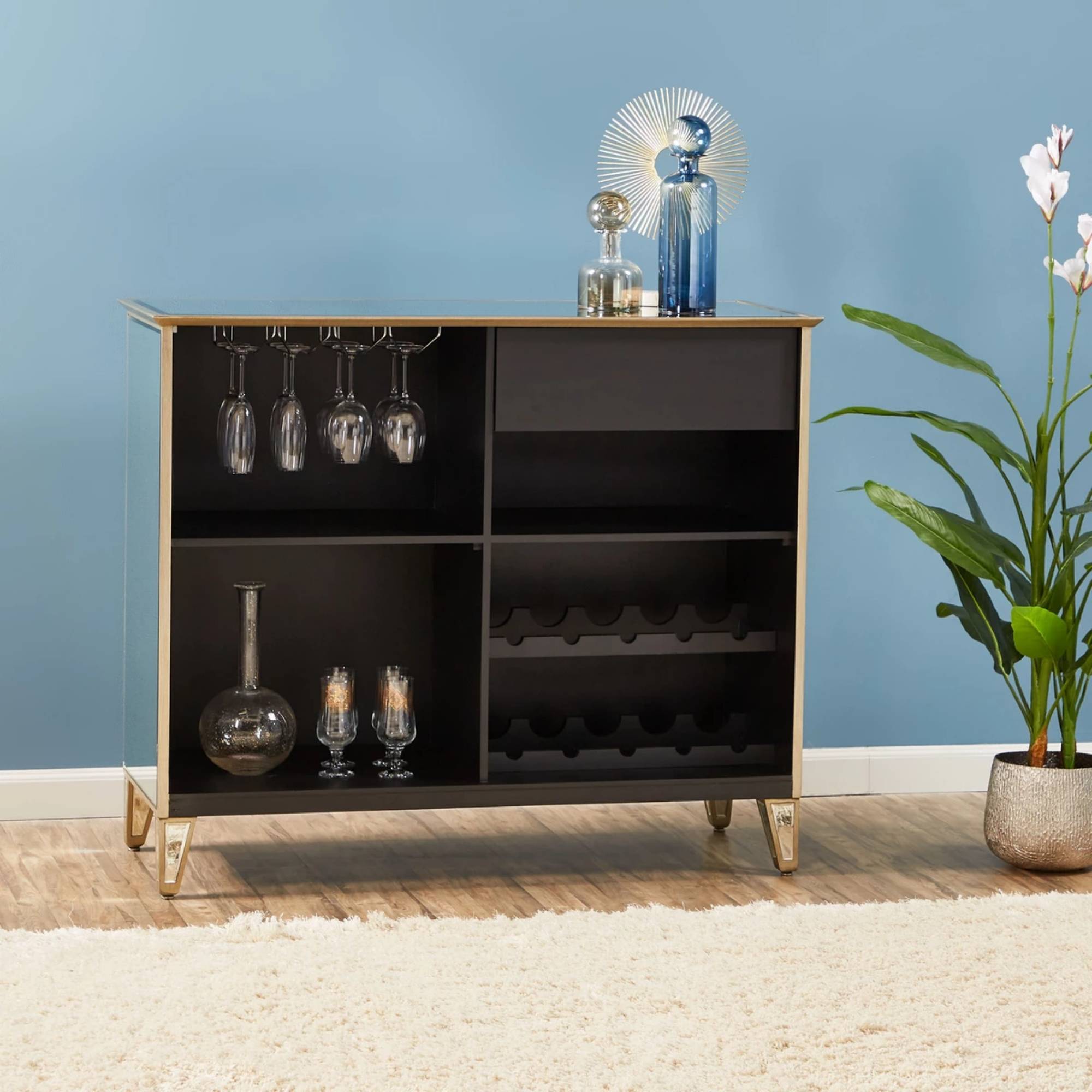 RABAT Mirrored Moroccan Gold Collection - Bar Set