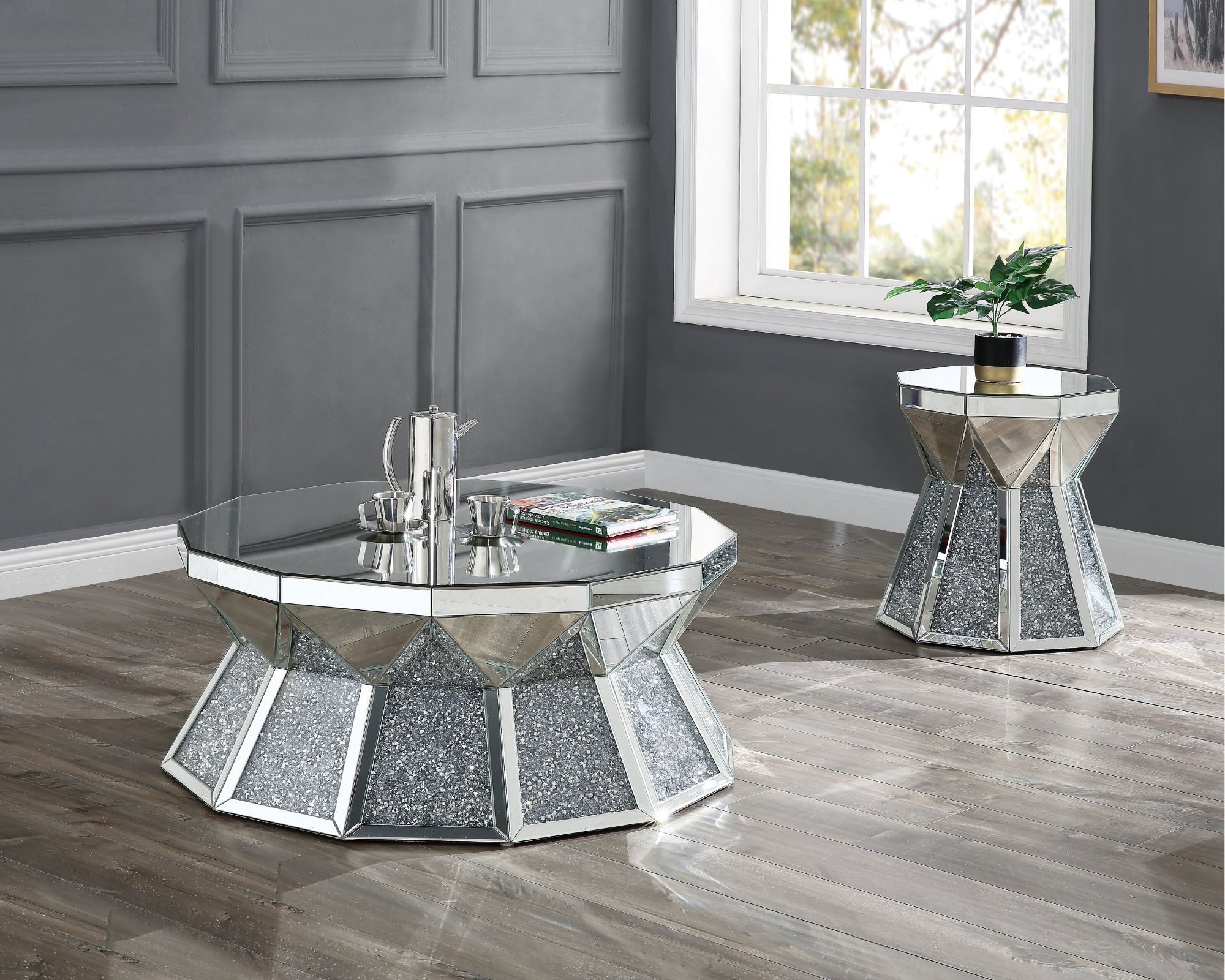 SAWANA Mirrored Furniture Collection