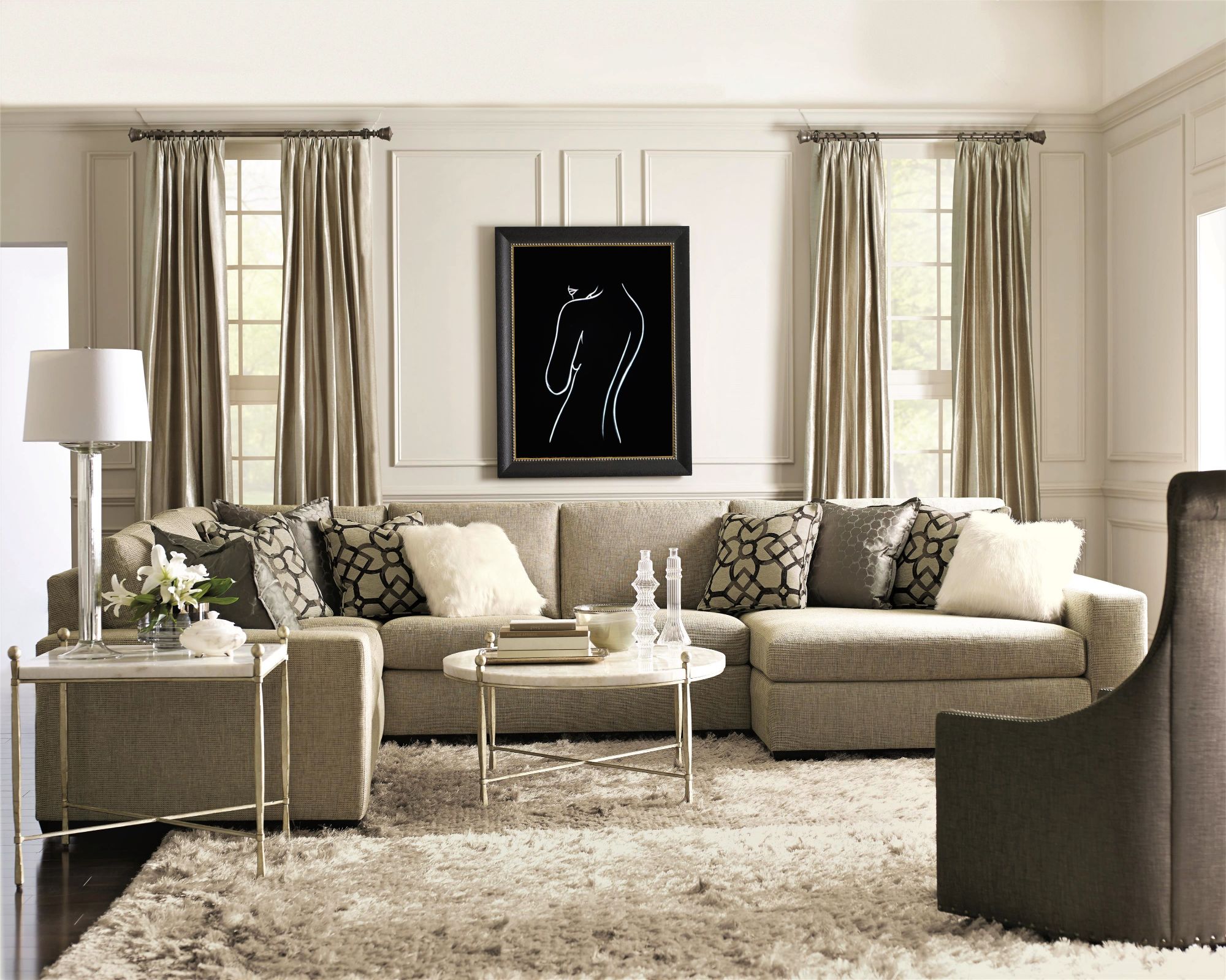 SIGNORA Handcrafted Velvet Wall Art