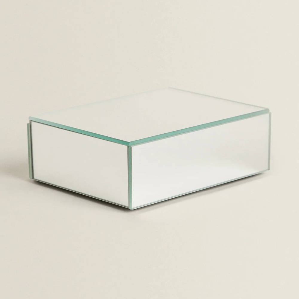 STERLING Mirrored Storage Boxes - Set of 3