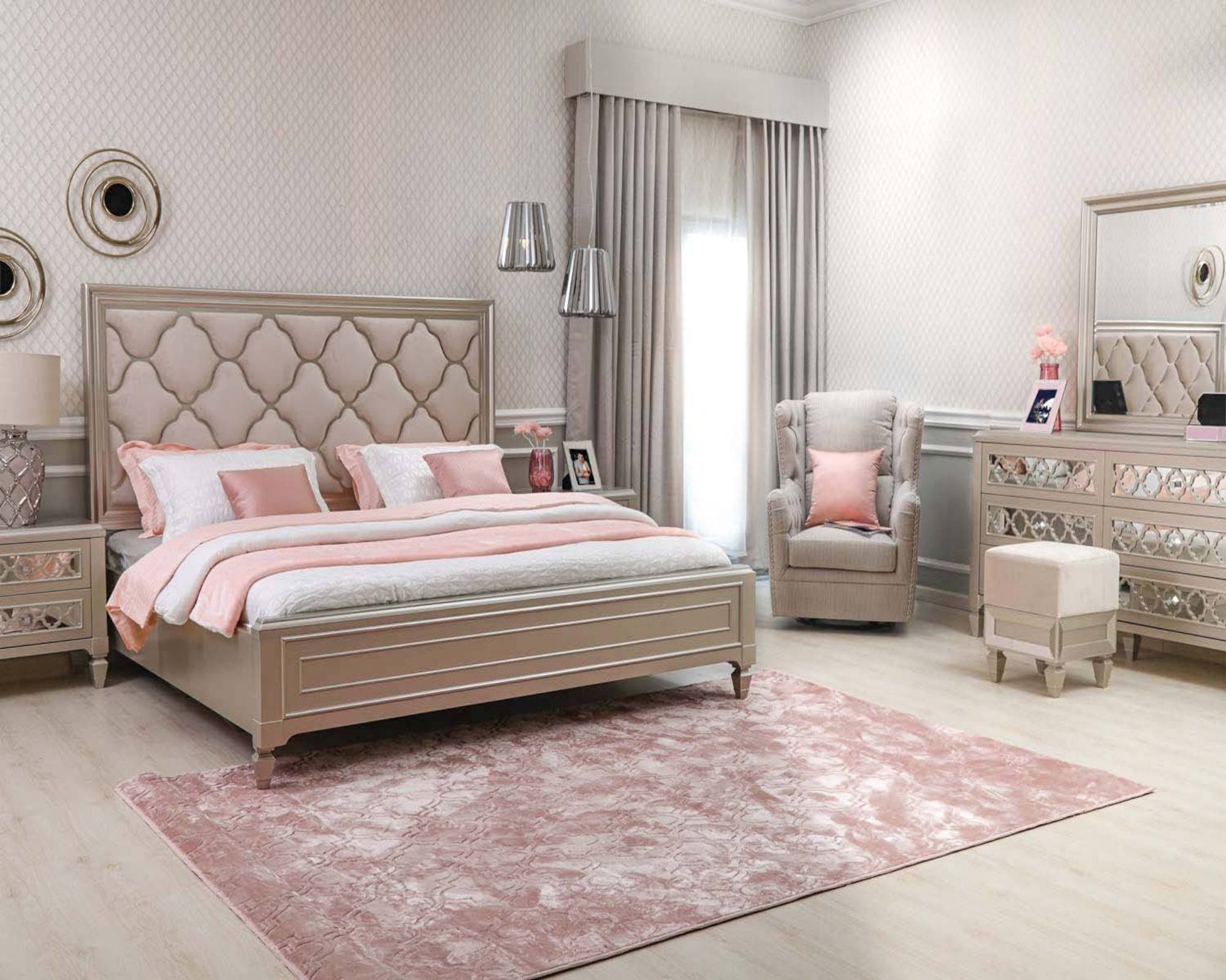 SWANSEA Mirrored Bedroom Collection