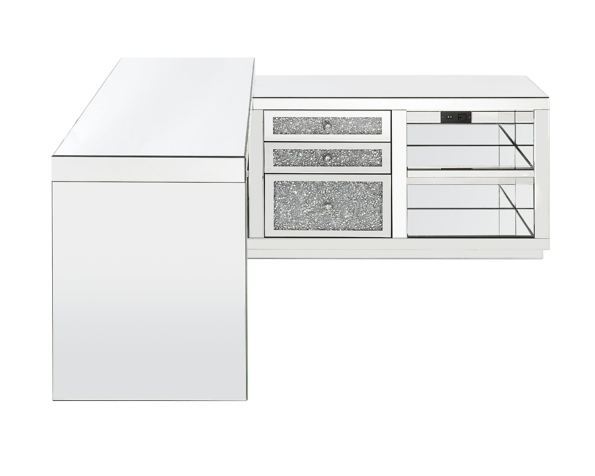 TAL Mirrored Console Executive Desk