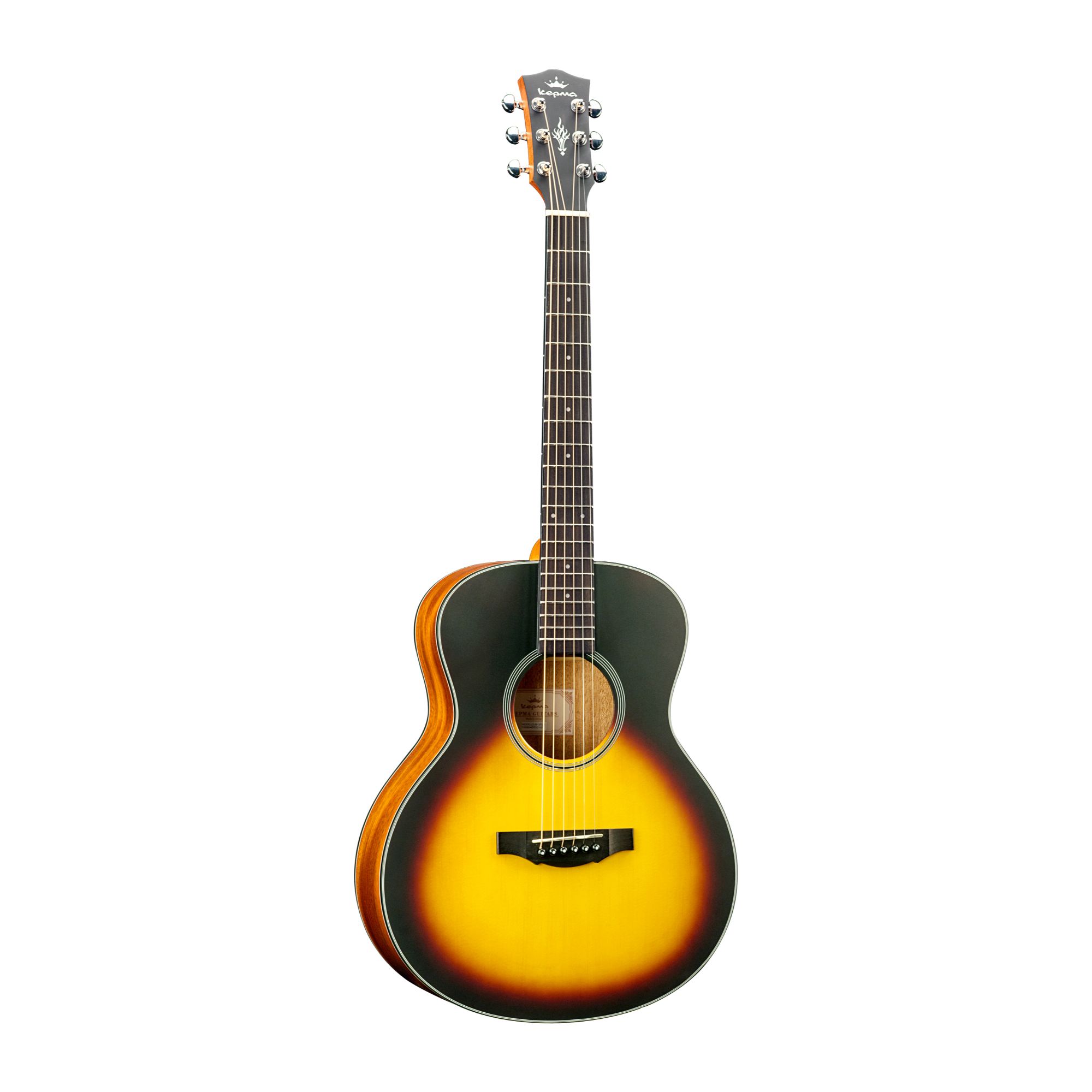 KEPMA ES36 Acoustic Guitar - Sunburst