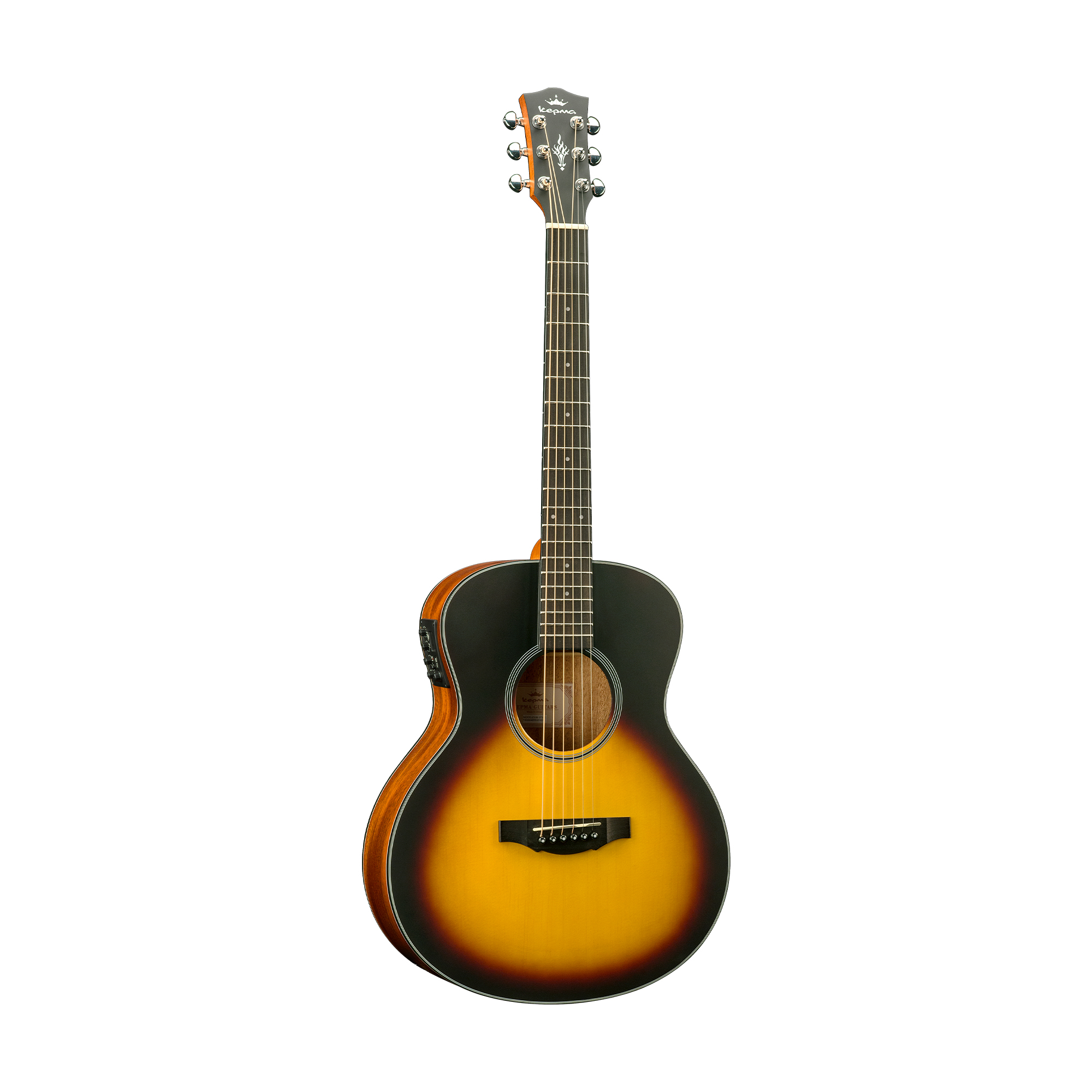 KEPMA ES36-E Semi-Acoustic Guitar - Sunburst