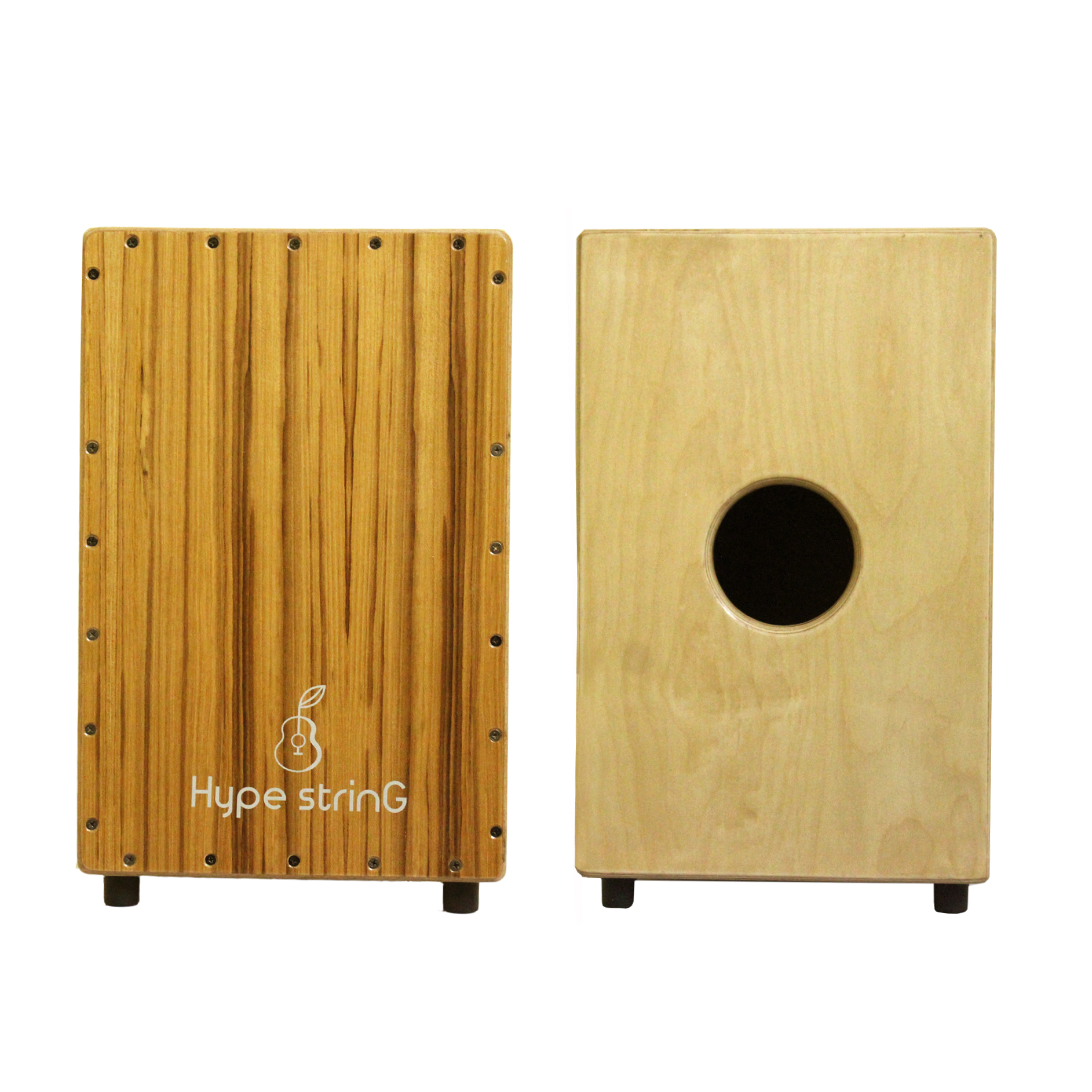 Hype String Cajon Birch Wood Adjustable Snare CB500AS